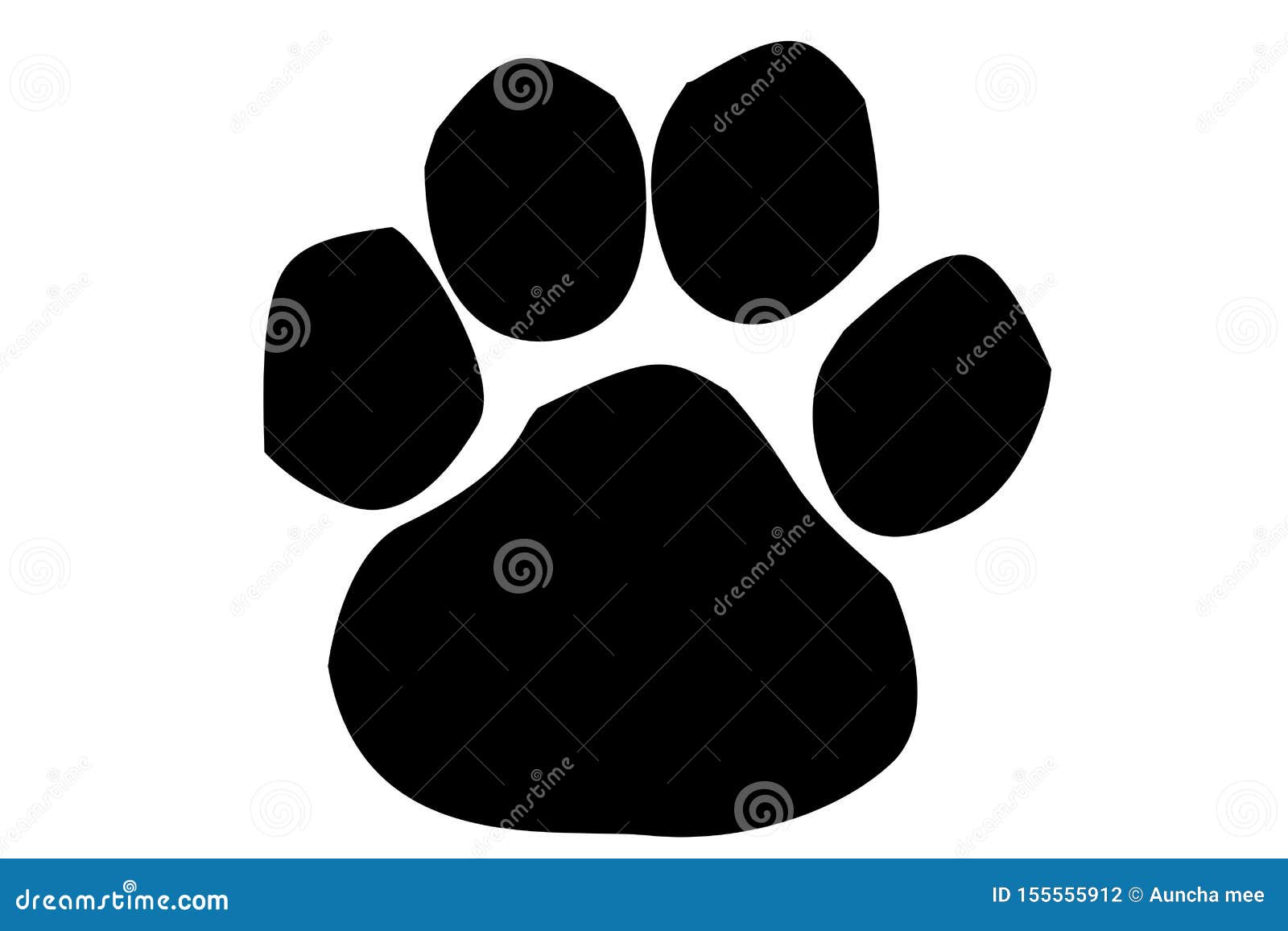 Animal Paw Print Icon on White Background. Illustration Design Stock Photo - Image of character, cute: 155555912 Animal Paw Print Icon on White Background. Illustration Design Stock Photo - Image of character, cute: 155555912