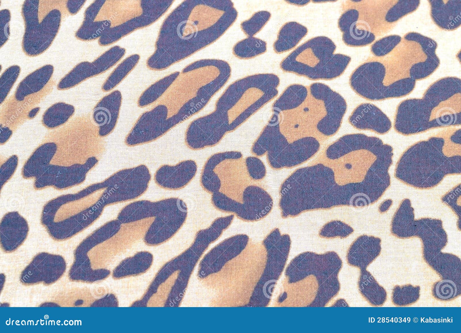 Animal Print Fabric Background Stock Image Image of spots, brown