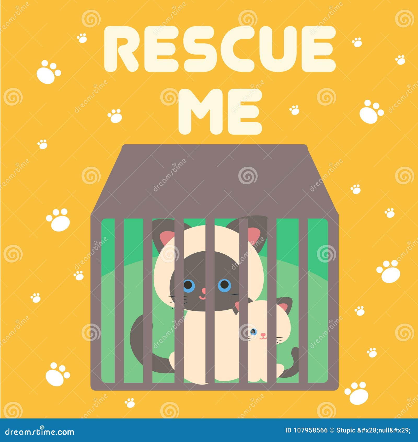 Download Animal Rescue Illustration Vector Art Logo Stock Vector ...