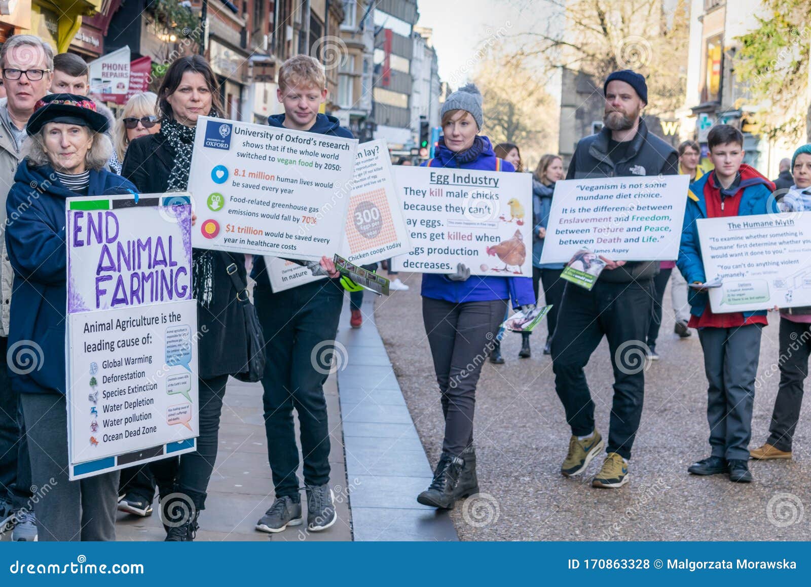 Animal Rights Protest by Oxford Vegan Action in Oxford, Group of People Walking with Signs and Postulating Their Ideas Editorial Stock Photo - Image of female, protesters: 170863328 Animal Rights Protest by Oxford Vegan Action in Oxford, Group of People Walking with Signs and Postulating Their Ideas Editorial Stock Photo - Image of female, protesters: 170863328