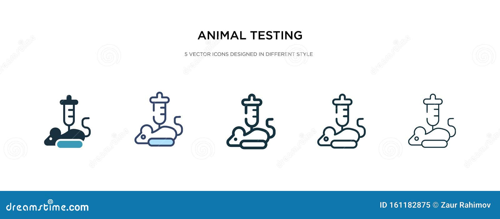 Download Animal Testing Icon In Different Style Vector Illustration ...