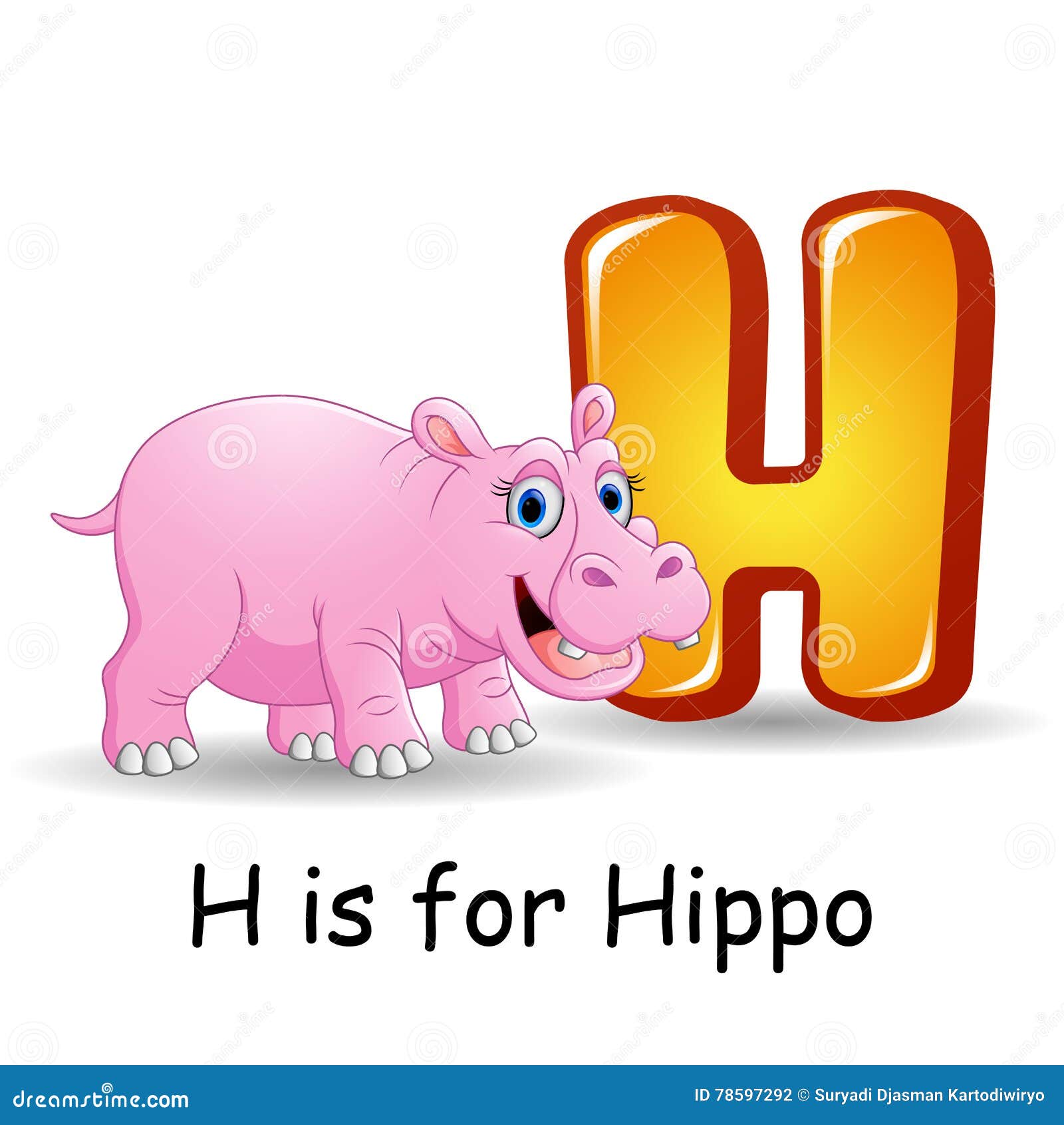 H is for Hippo H is for Hippo