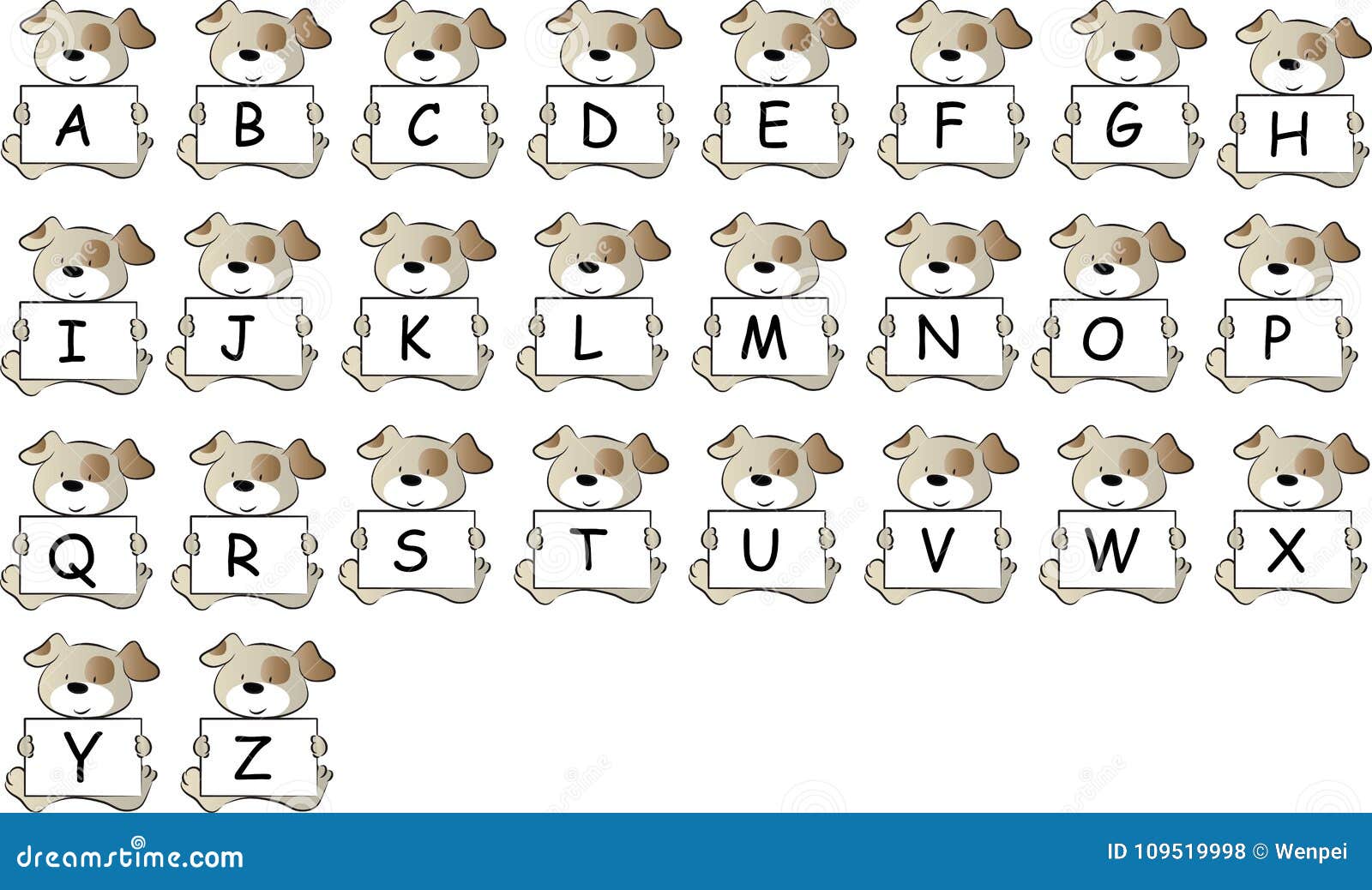 Animals Holding Alphabet Letter Editorial Stock Photo - Illustration of