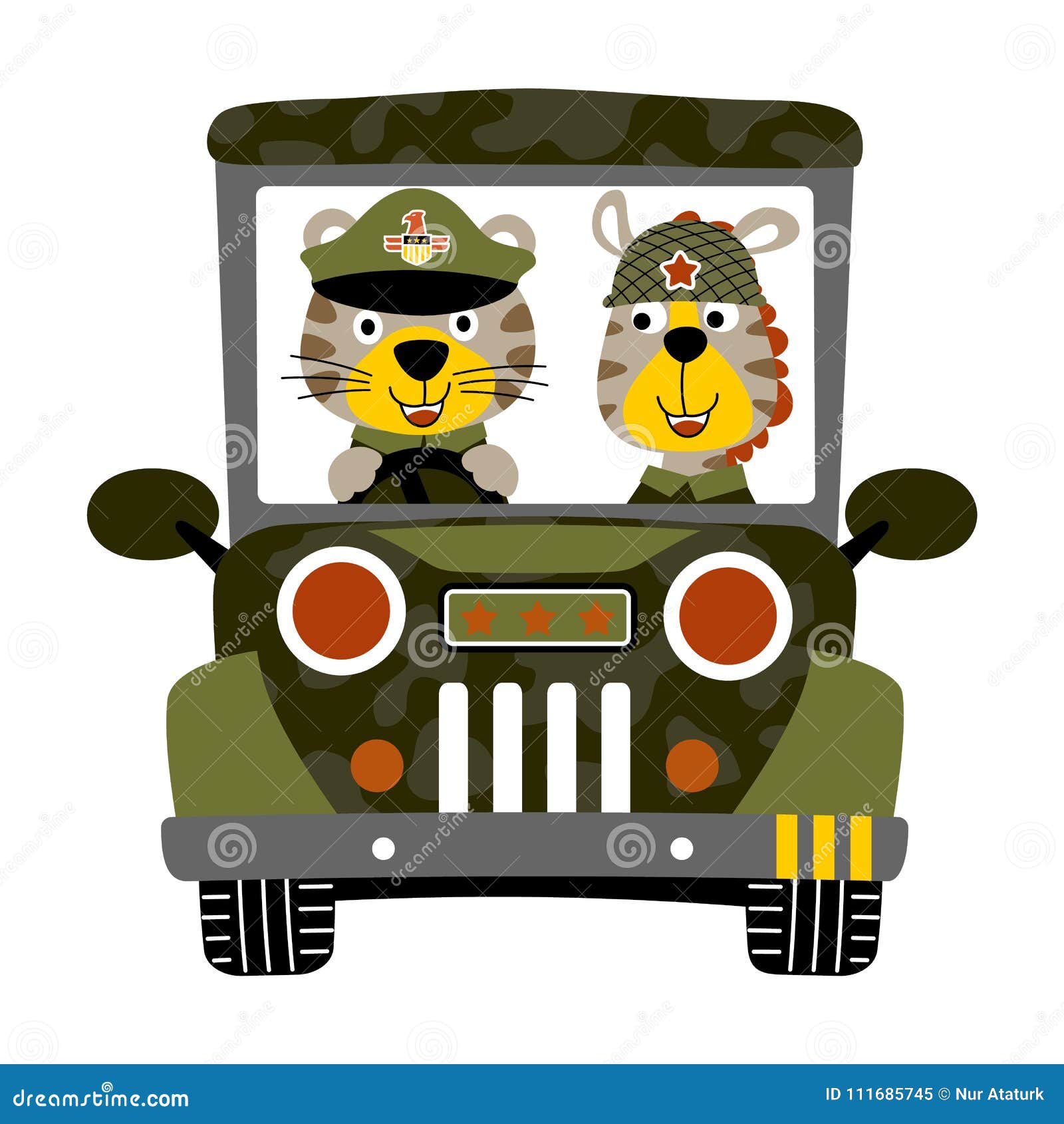 Animals Soldier on Army Vehicle Cartoon Stock Vector - Illustration of camouflage, poster: 111685745 Animals Soldier on Army Vehicle Cartoon Stock Vector - Illustration of camouflage, poster: 111685745