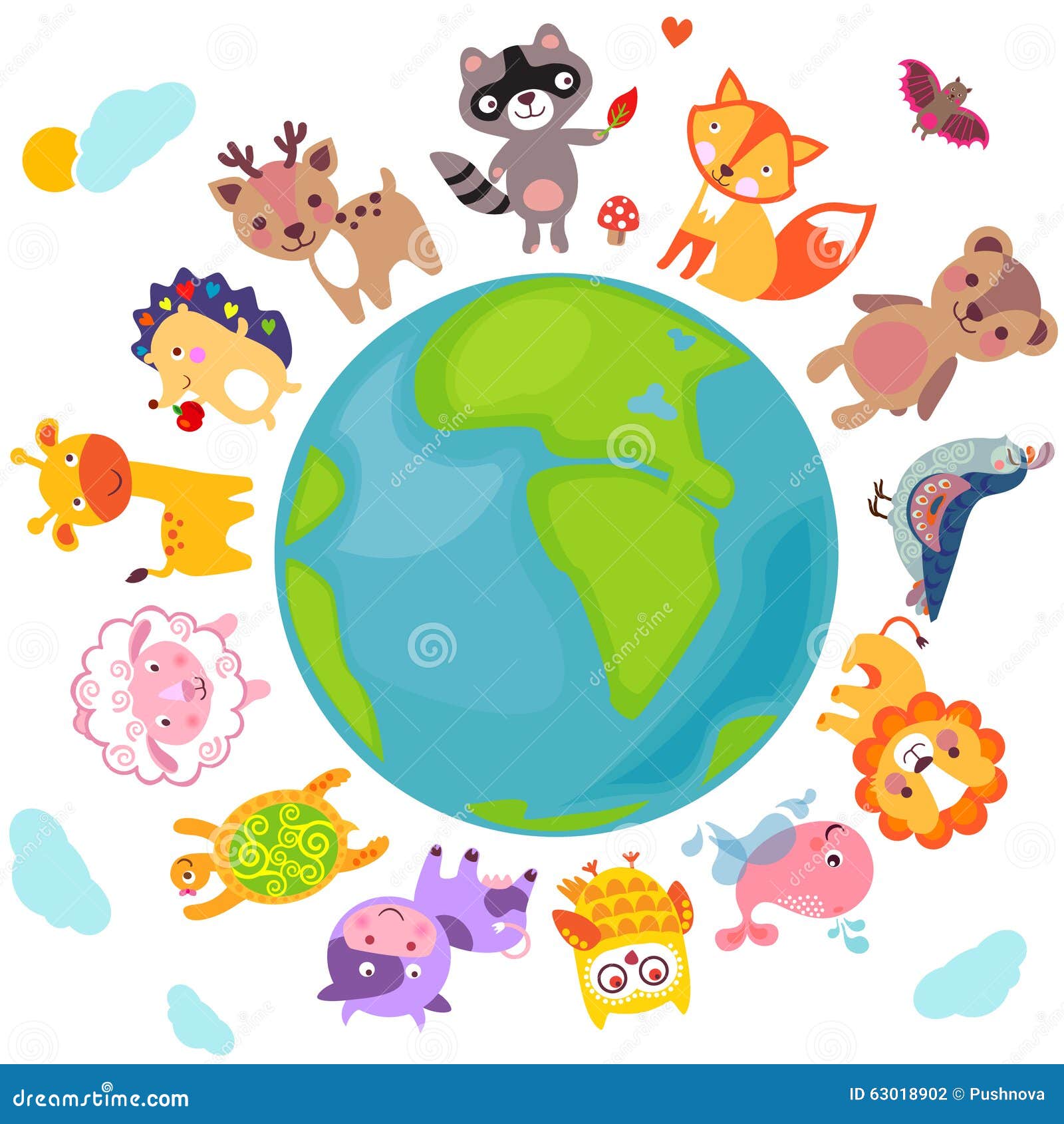 Животные на земном шаре. Животные вокруг планеты. Планета с детьми и животными. Земной шар с животными.
