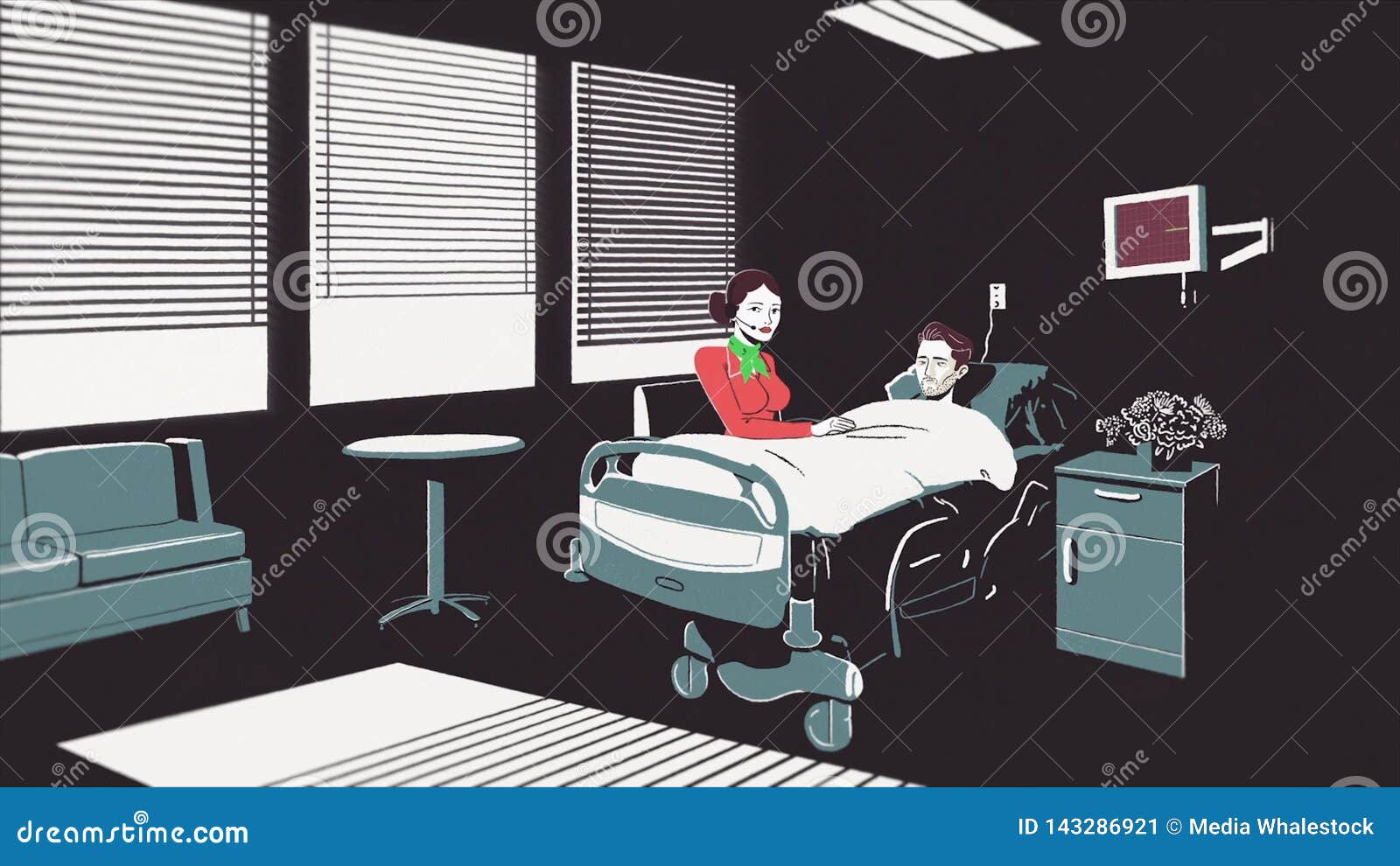 Featured image of post Cartoon Hospital Bed - Cartoon hospital bed illustrations &amp; vectors.