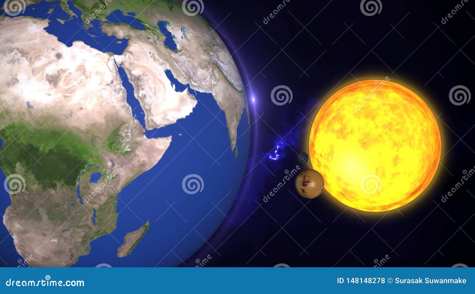Animated Solar System, 3D UniverseStars of Planets and Galaxies in this  Visual Element Decorated by NASA Stock Illustration - Illustration of  nebula, animated: 148148278