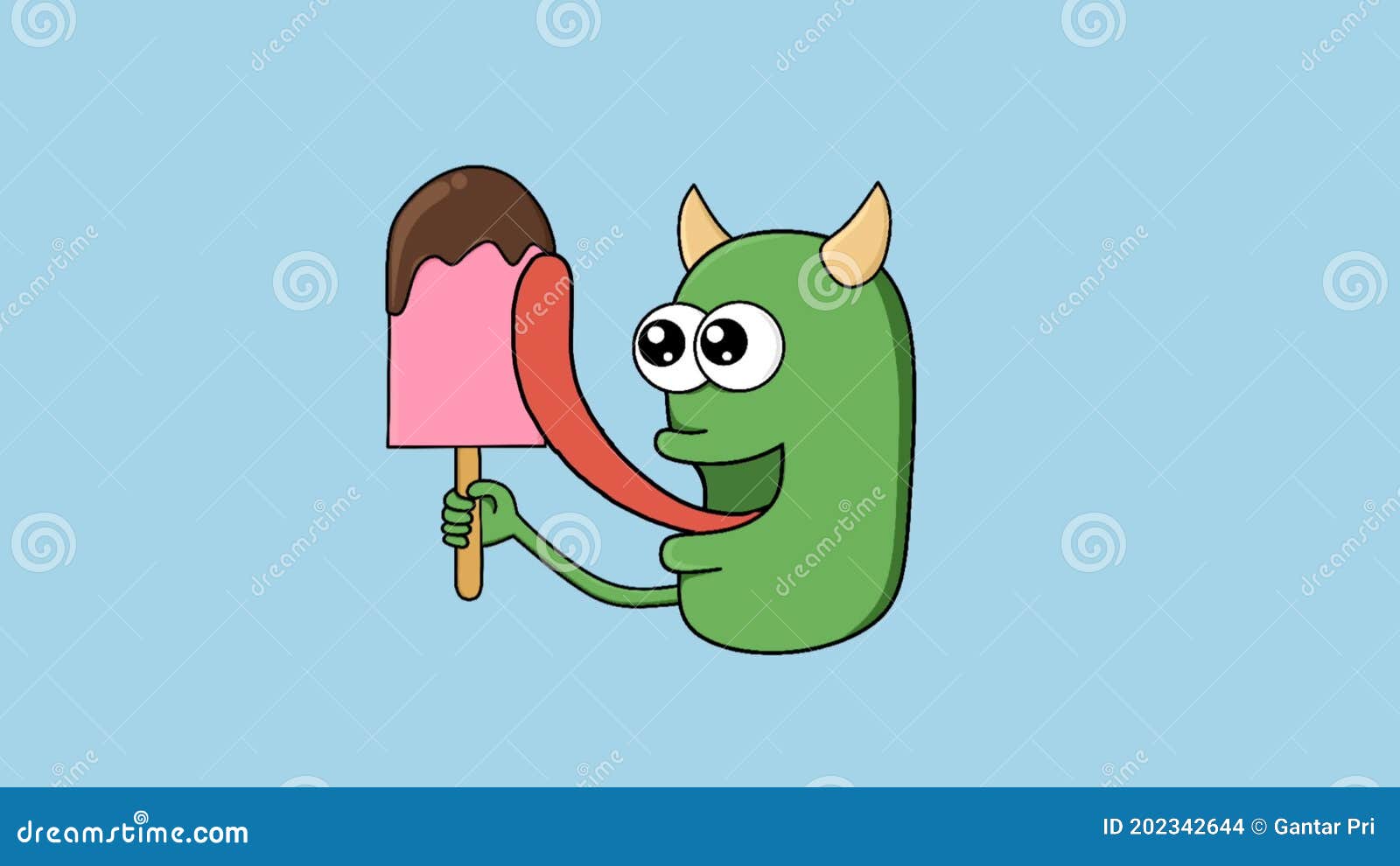 Animated Video Cartoon Funny Monter Licking Ice Cream Stock Footage - Video of character, cute: 202342644 Animated Video Cartoon Funny Monter Licking Ice Cream Stock Footage - Video of character, cute: 202342644