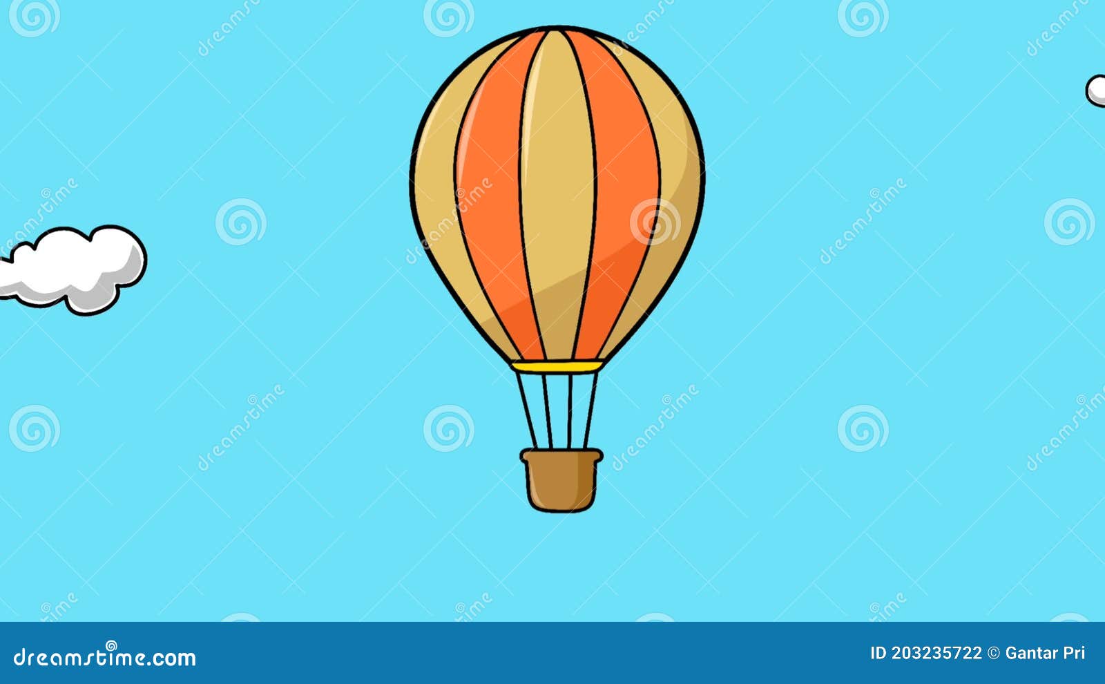 Animated Video of a Cartoon Hot Air Balloon Flying Over a Cloud Stock Footage - Video of anniversary, background: 203235722 Animated Video of a Cartoon Hot Air Balloon Flying Over a Cloud Stock Footage - Video of anniversary, background: 203235722