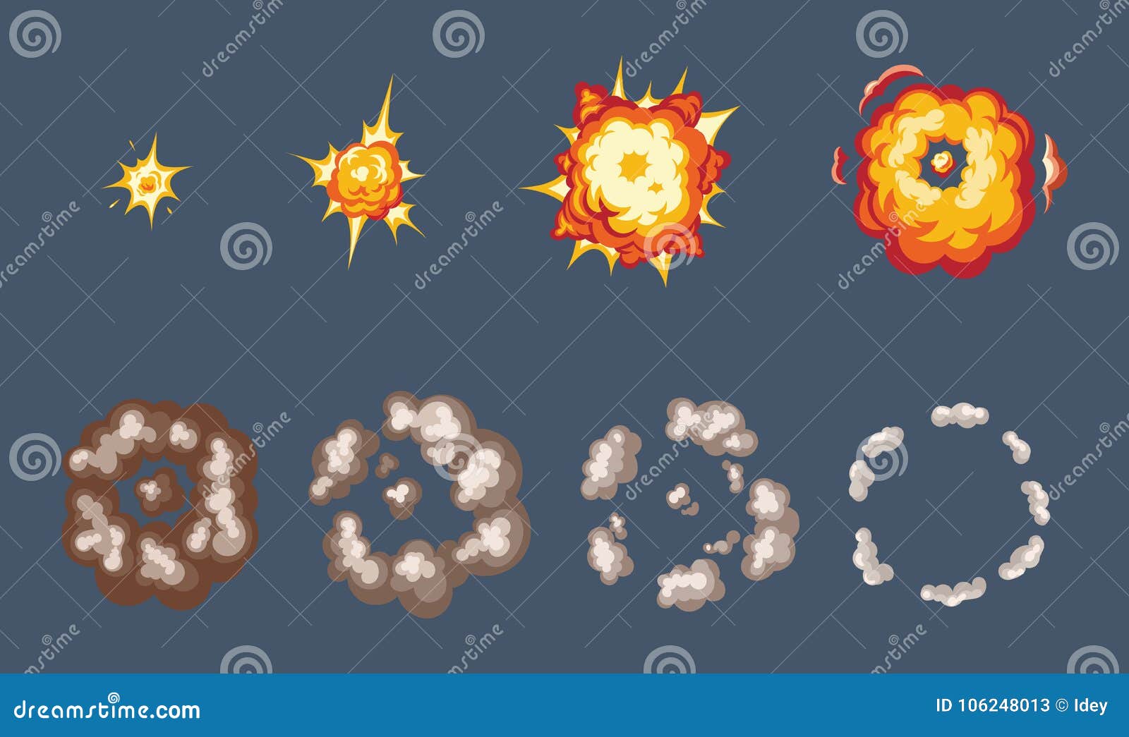 animated explosion