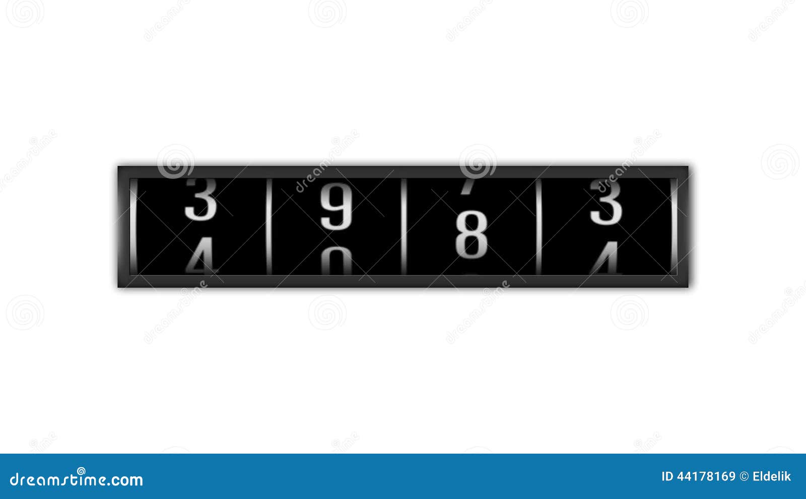 odometer animation