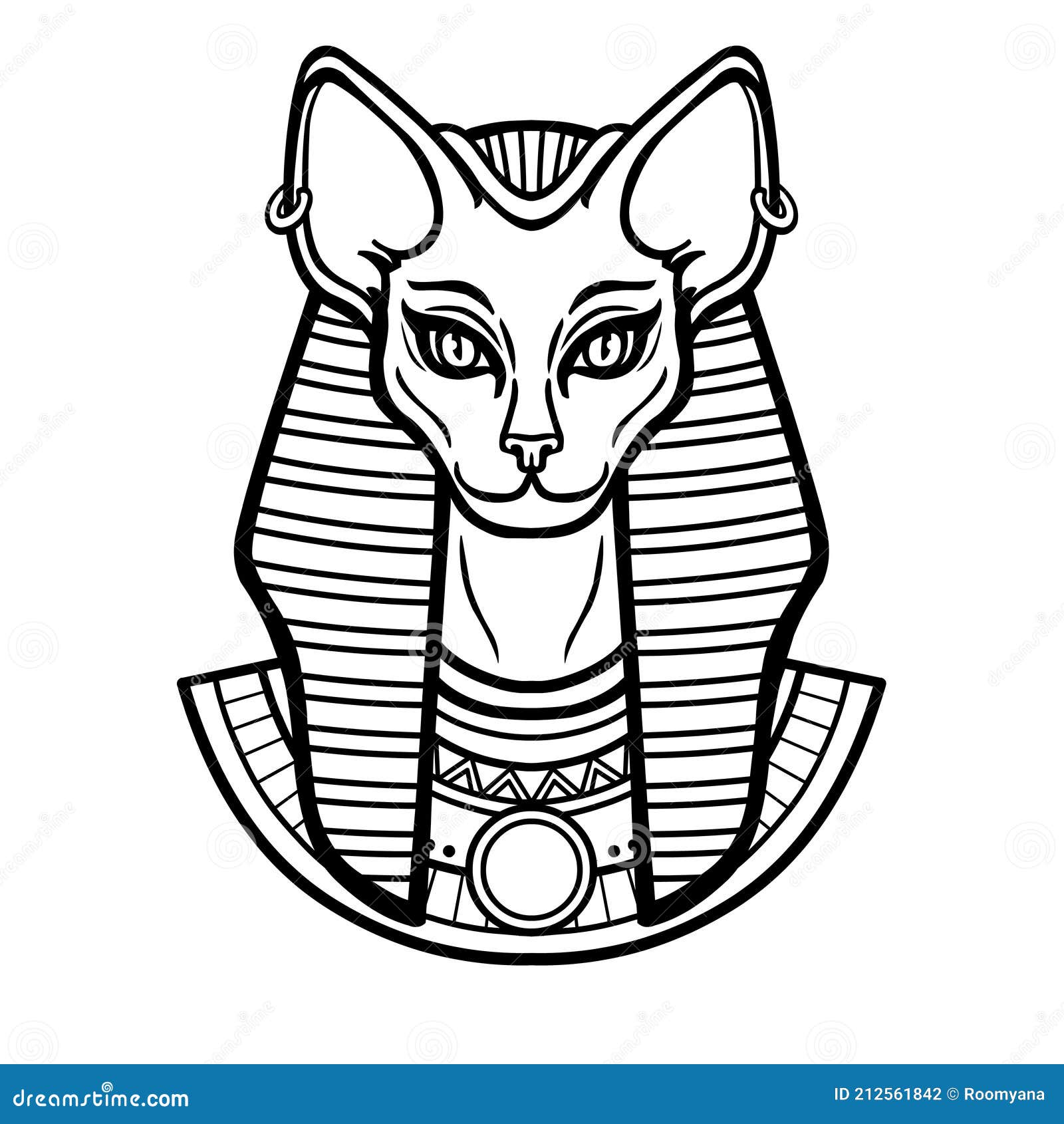 bast the cat goddess from the red pyramid