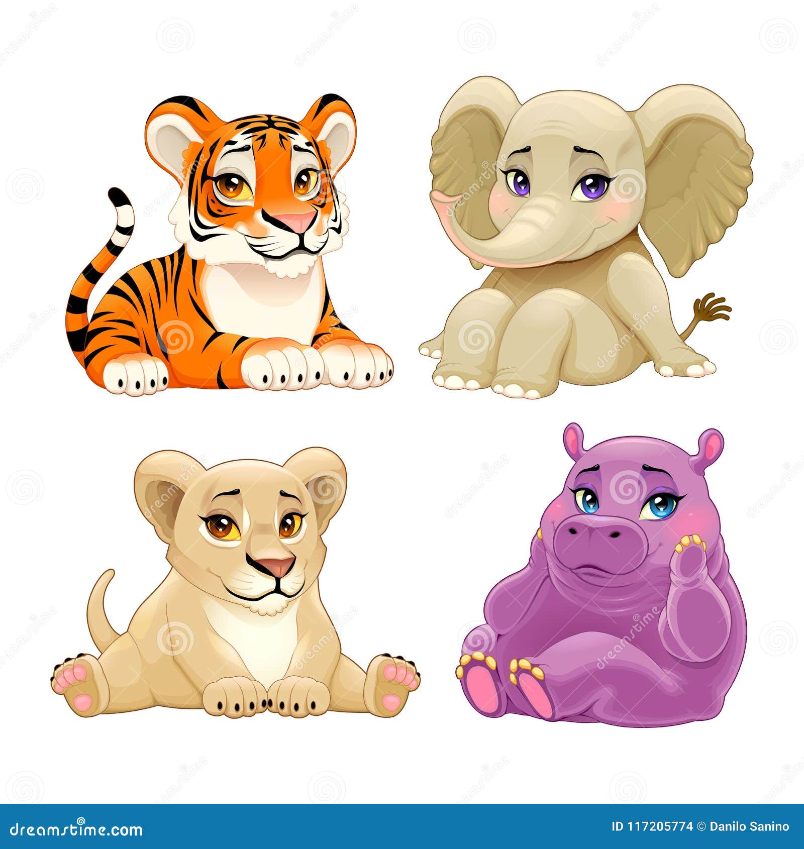 Animaux De Jungle De Bebe Avec Les Yeux Mignons Illustration De Vecteur Illustration Du Lionne Vecteur Animaux De Jungle De Bebe Avec Les Yeux Mignons Illustration De Vecteur Illustration Du Lionne Vecteur