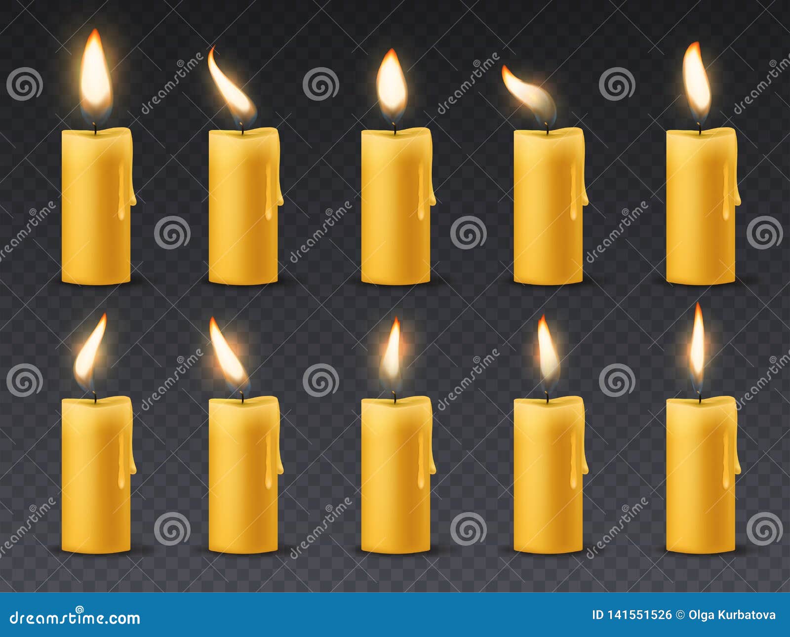 Sentire Odore Di Cera Di Candela Significato Animazione Della Fiamma Di Candela Le Candele Brucianti Di Lume Di