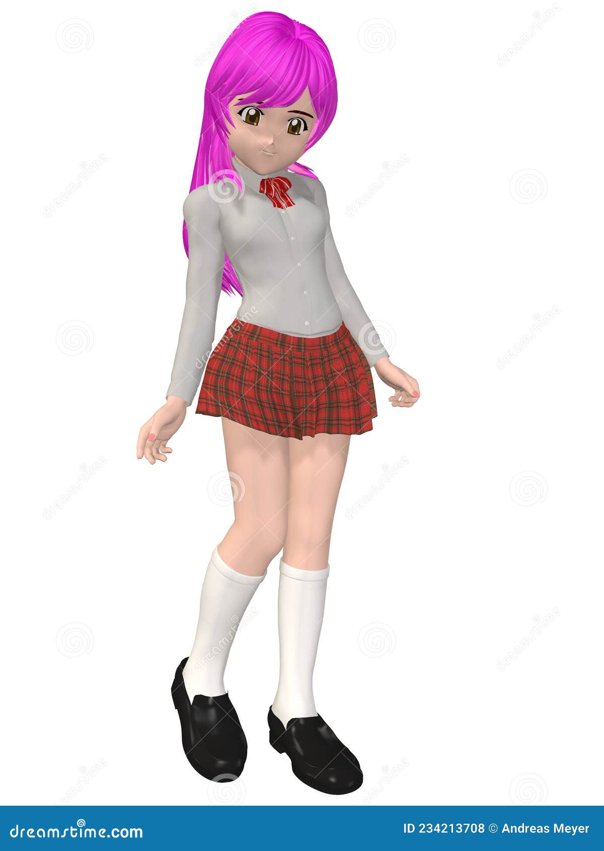 Anime Female Characters Facial Kawaii Expressions. Manga Woman Mouth