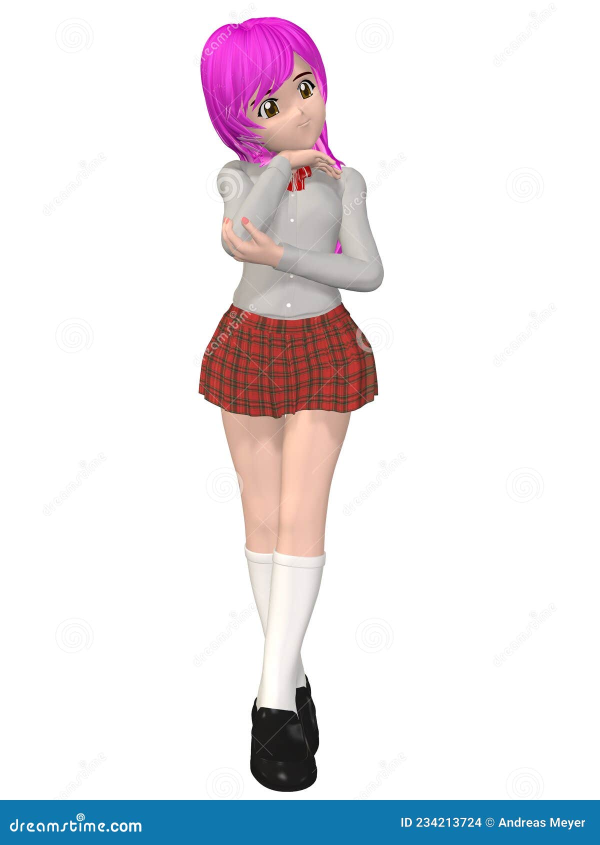 Anime Female Characters Facial Kawaii Expressions. Manga Woman Mouth