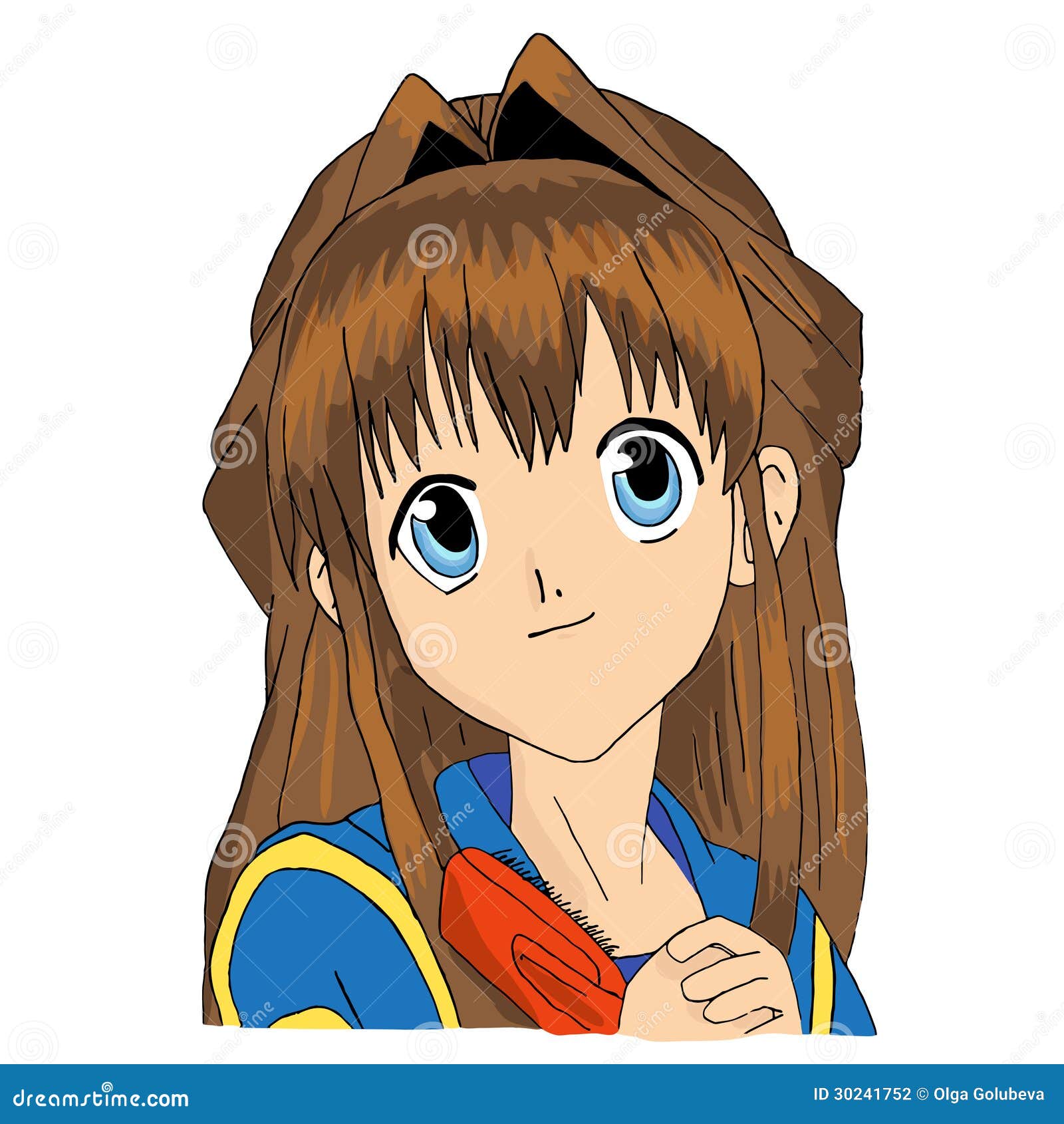 Download Anime Girl Anime Girl Royalty-Free Stock Illustration