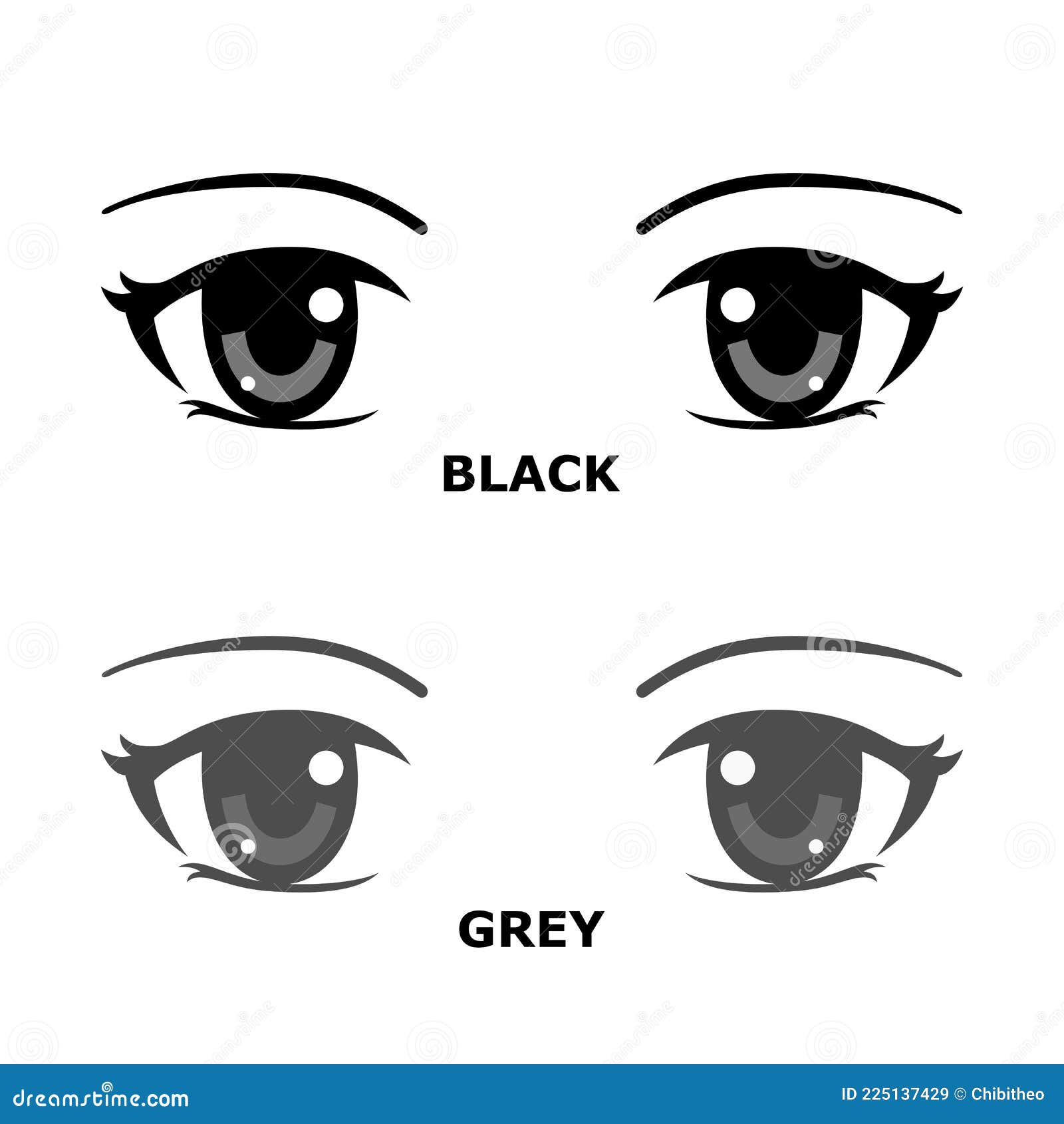 Como fazer olho de anime  Manga eyes, Manga drawing, Eye drawing