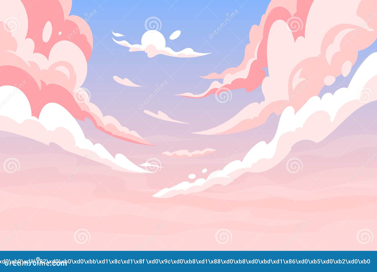 Anime scenery, sunset, anime school girl, clouds, artwork, Anime