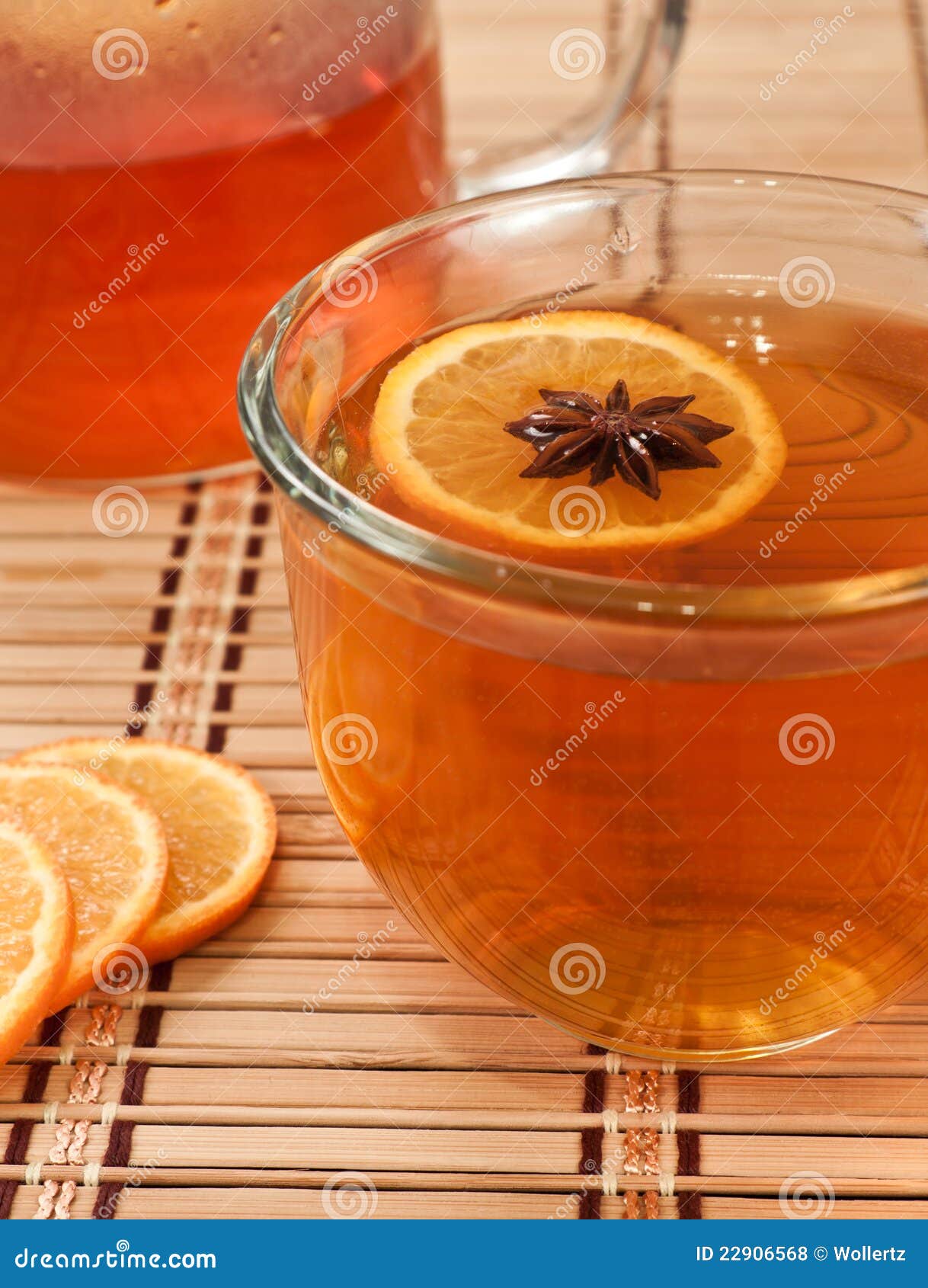 Anise star in hot tea stock photo. Image of food, punch 22906568