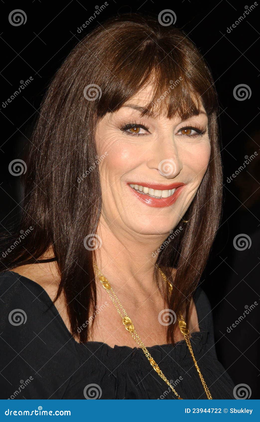 Anjelica Huston editorial photography. Image of premiere - 23944722