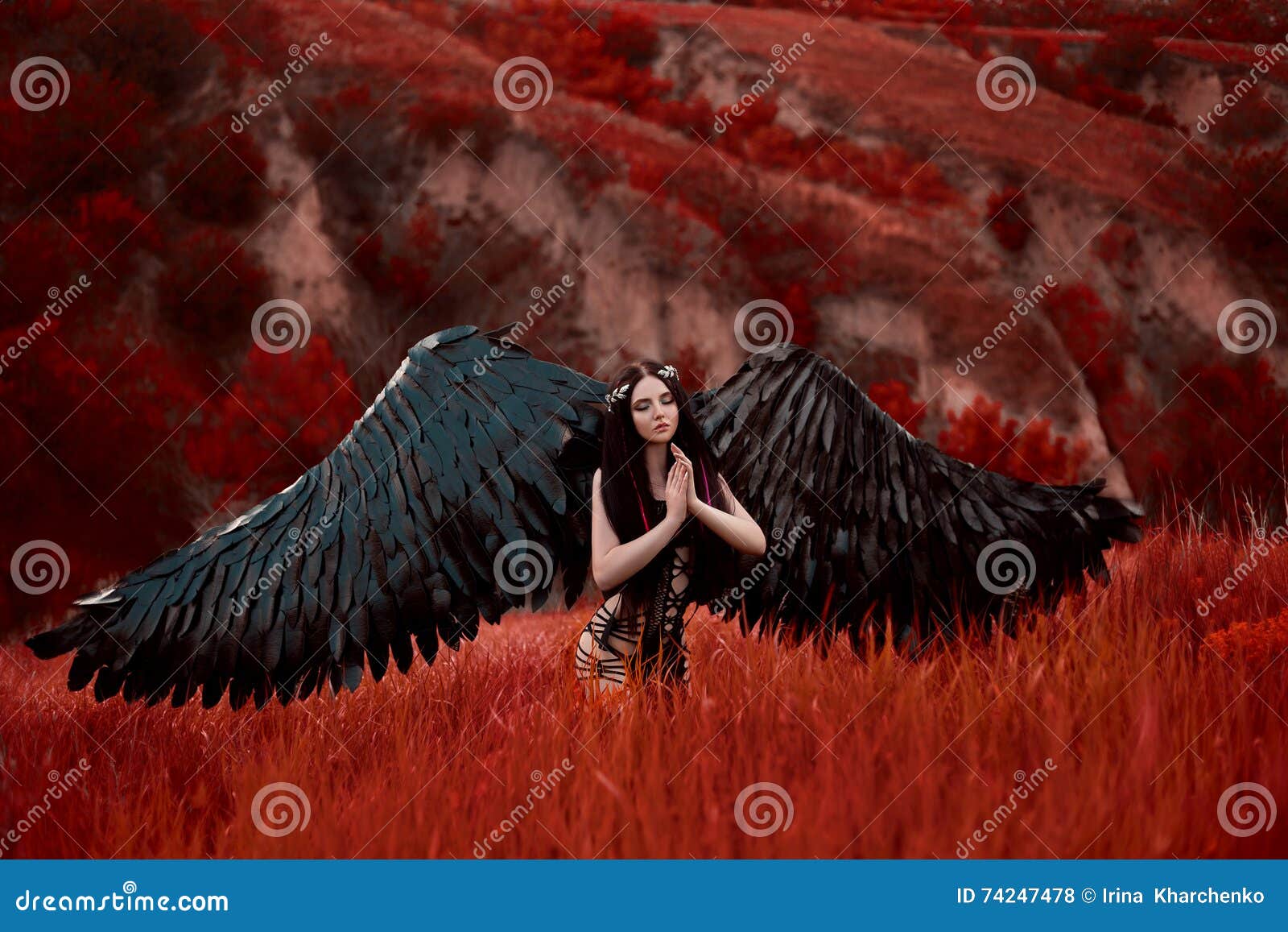 Imagem Preto E Branco Do Anjo Foto de Stock - Imagem de anjo, escuro:  113657962