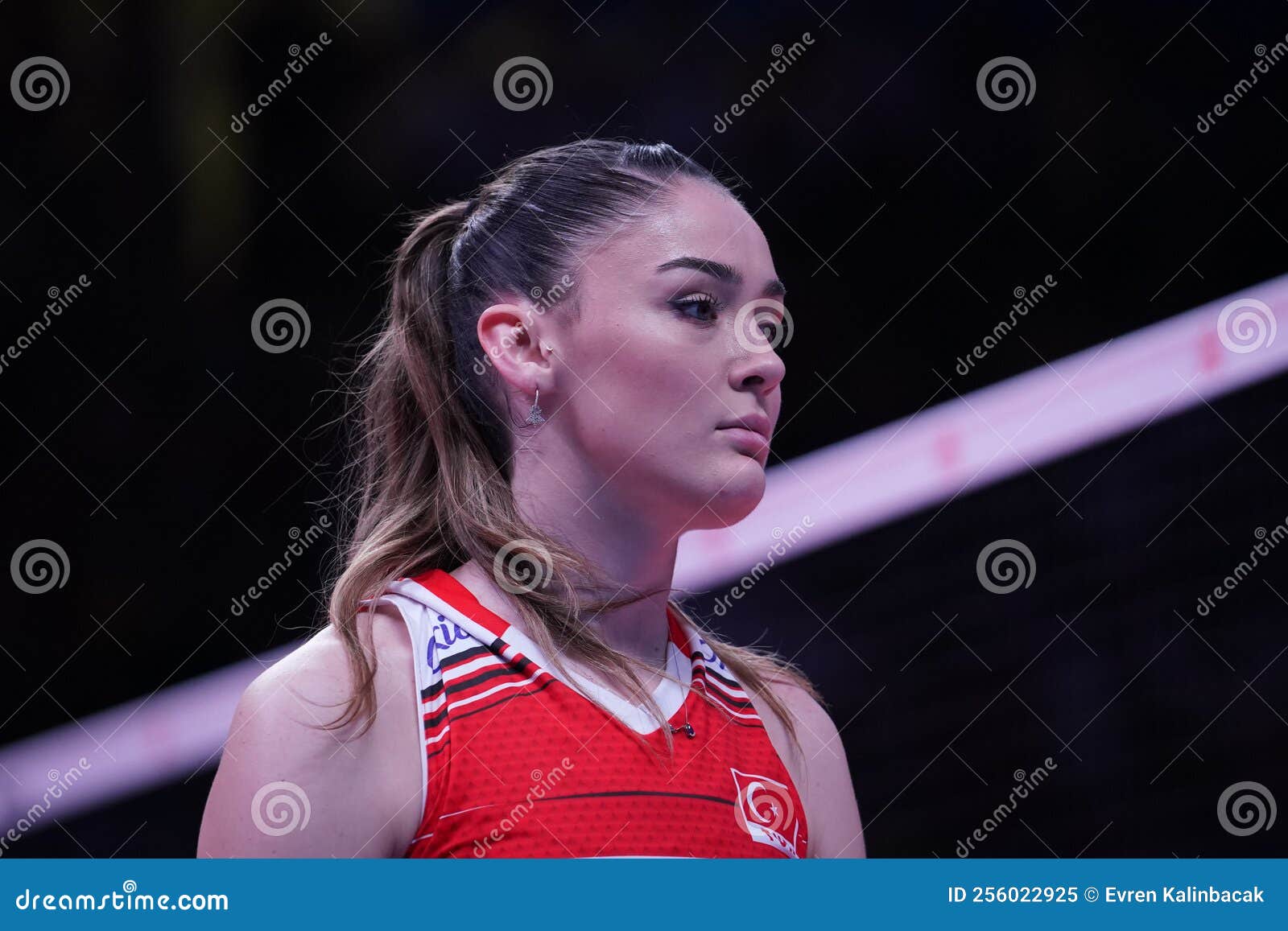 Turkiye Vs Belgium VNL Pool Match in Ankara Arena Editorial Image ...