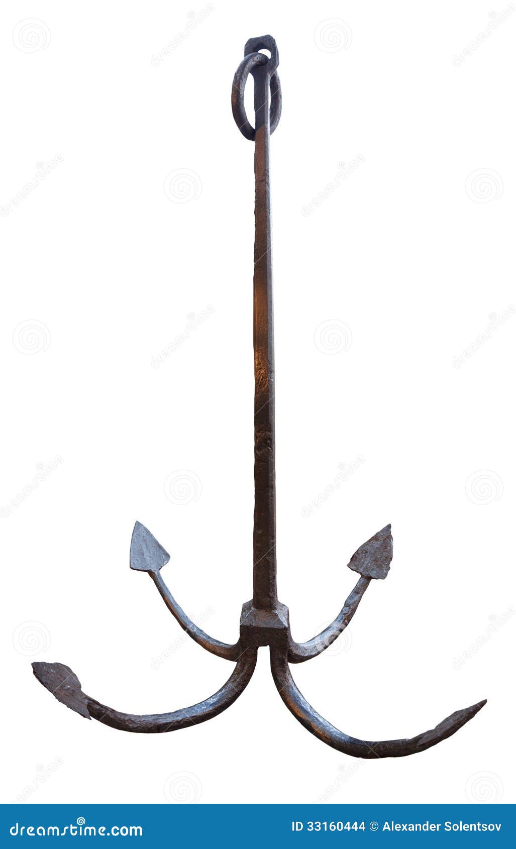 Anker stockfoto. Bild von metall, ausschnitt, hintergründe - 33160444