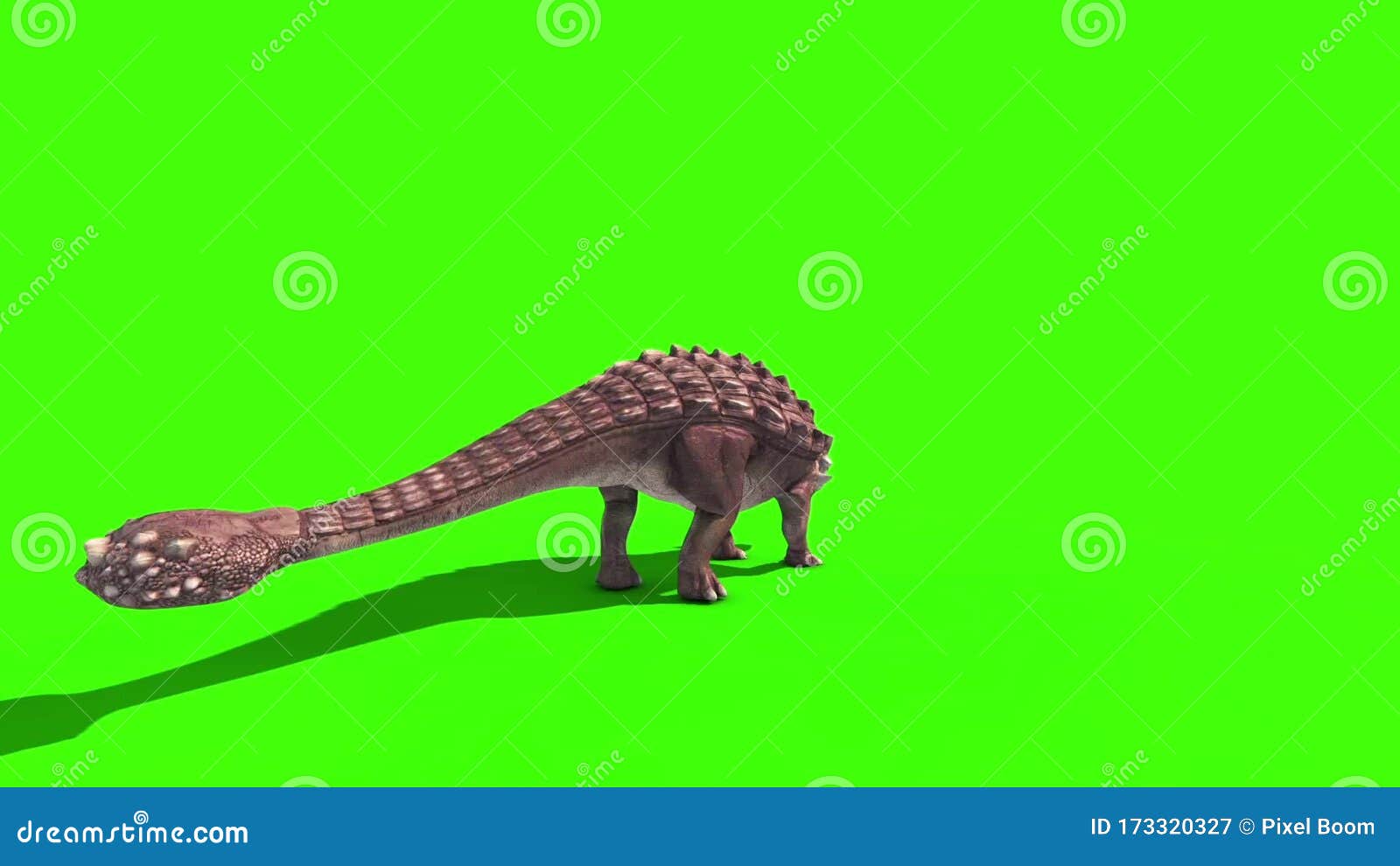 Ankylosaurus Dinosaurs - 3D Model Animated - PixelBoom