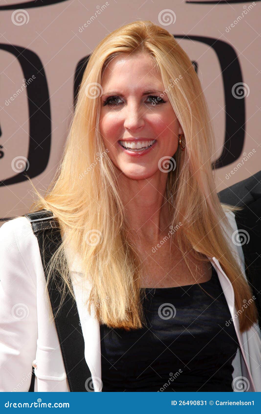Ann Coulter editorial photo. Image of land, arrives, awards 26490831