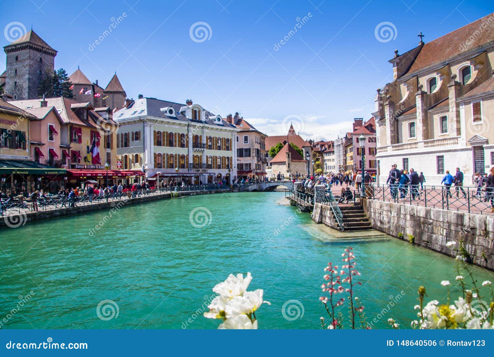 Annecy, France,Picturesque Alpine Town in Southeastern France, Aka the ...