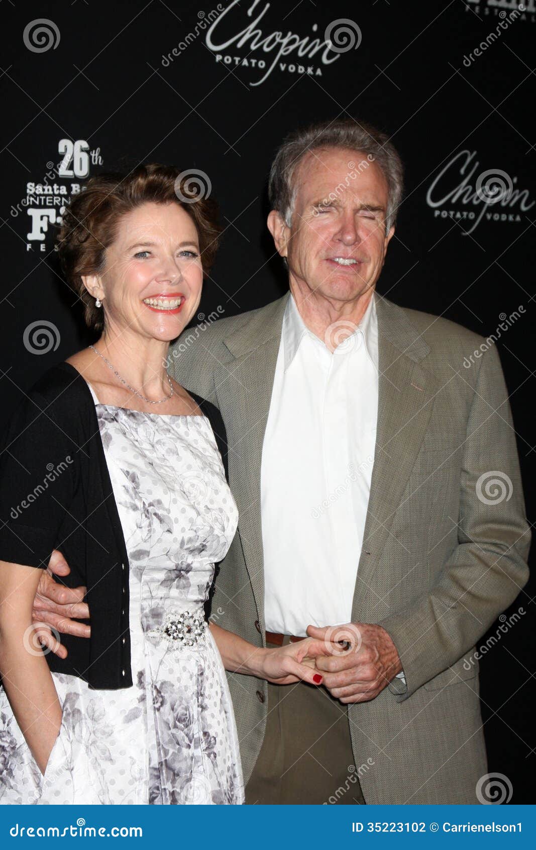 Annette Bening,Warren Beatty Editorial Image | CartoonDealer.com #35223102