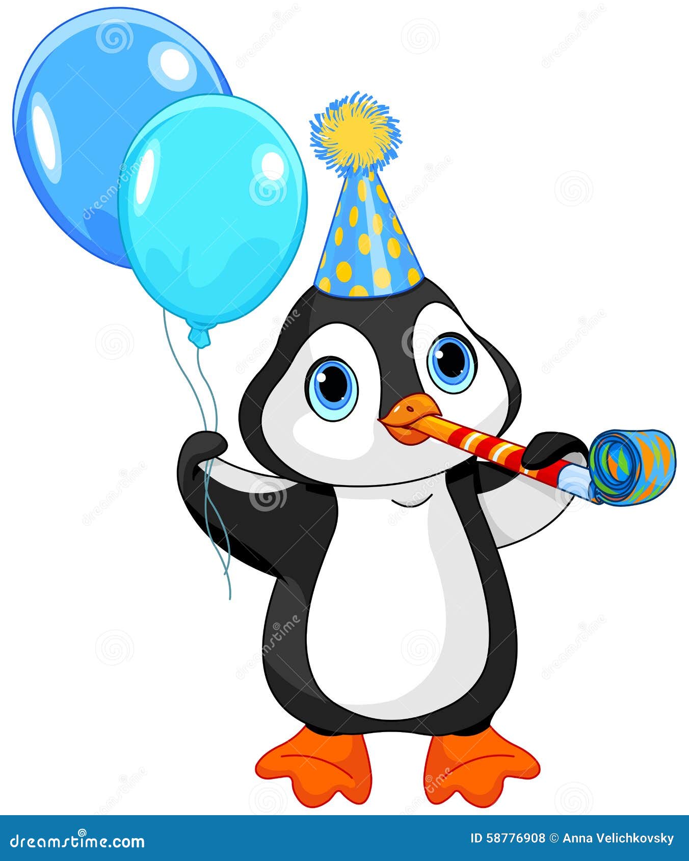 Anniversaire De Pingouin Illustration De Vecteur Illustration Du Pingouin Anniversaire De Pingouin Illustration De Vecteur Illustration Du Pingouin
