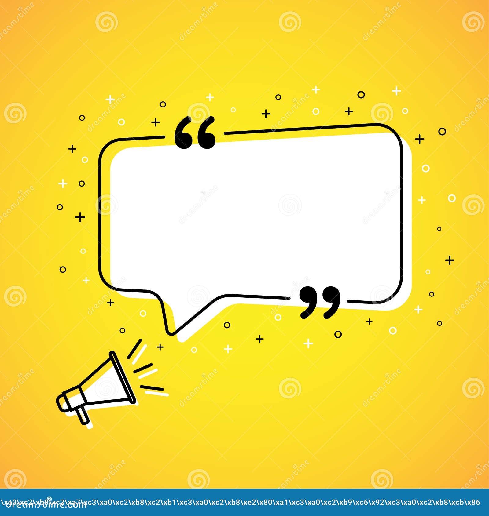 Announce Advertisement Poster Background Vector Illustration Stock