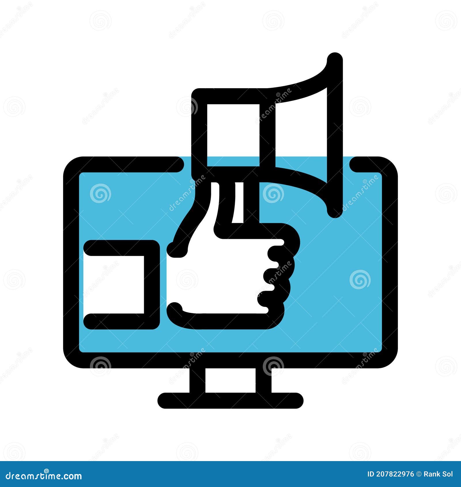 announcement  fill  icon which can easily modify or edit