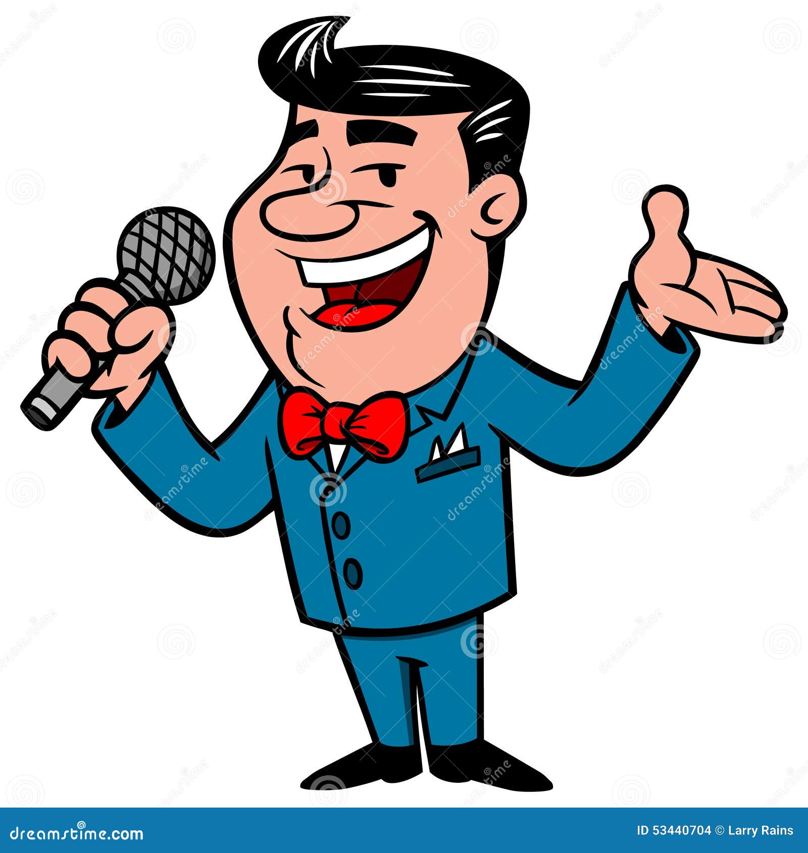 Announcer stock vector. Illustration of news, microphone - 53440704 Announcer stock vector. Illustration of news, microphone - 53440704
