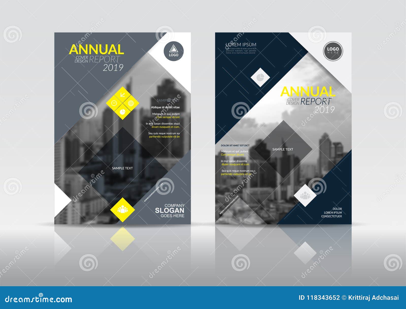 Annual Report Cover Brochure Flyer Design Template Stock Intended For Report Front Page Template