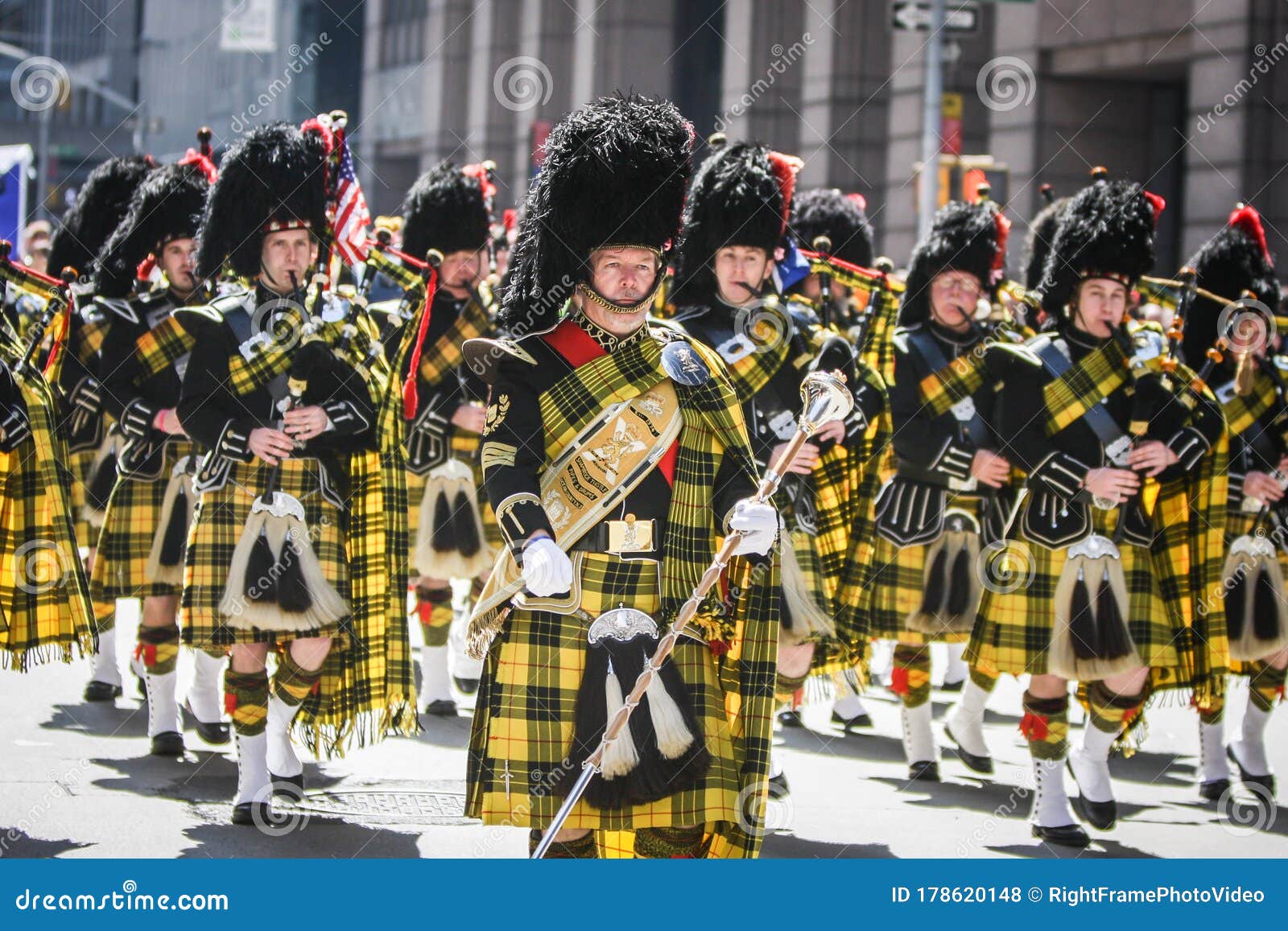 Annual Tartan Day Parade in New York City Editorial Stock Photo Image