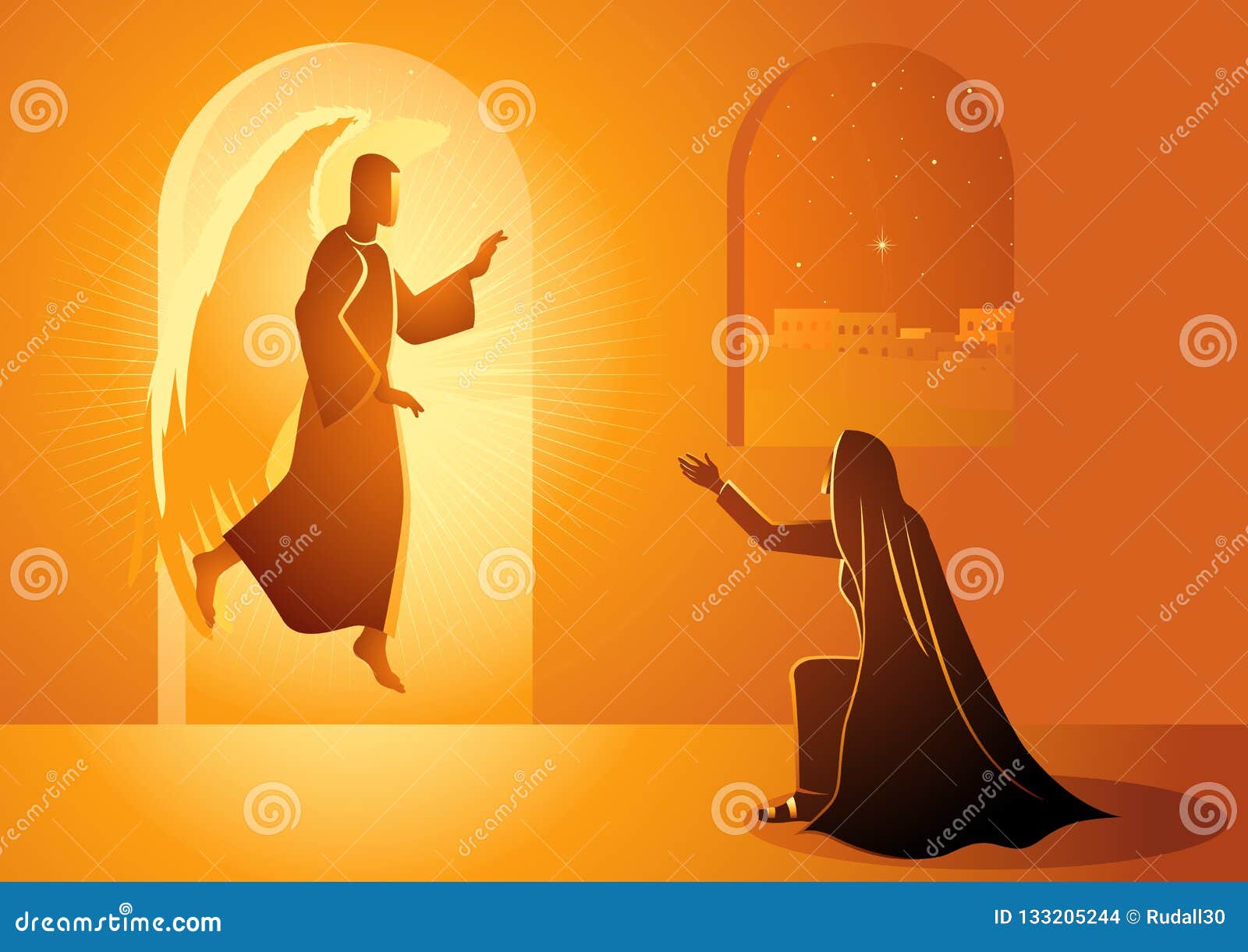 annunciation to the blessed virgin mary