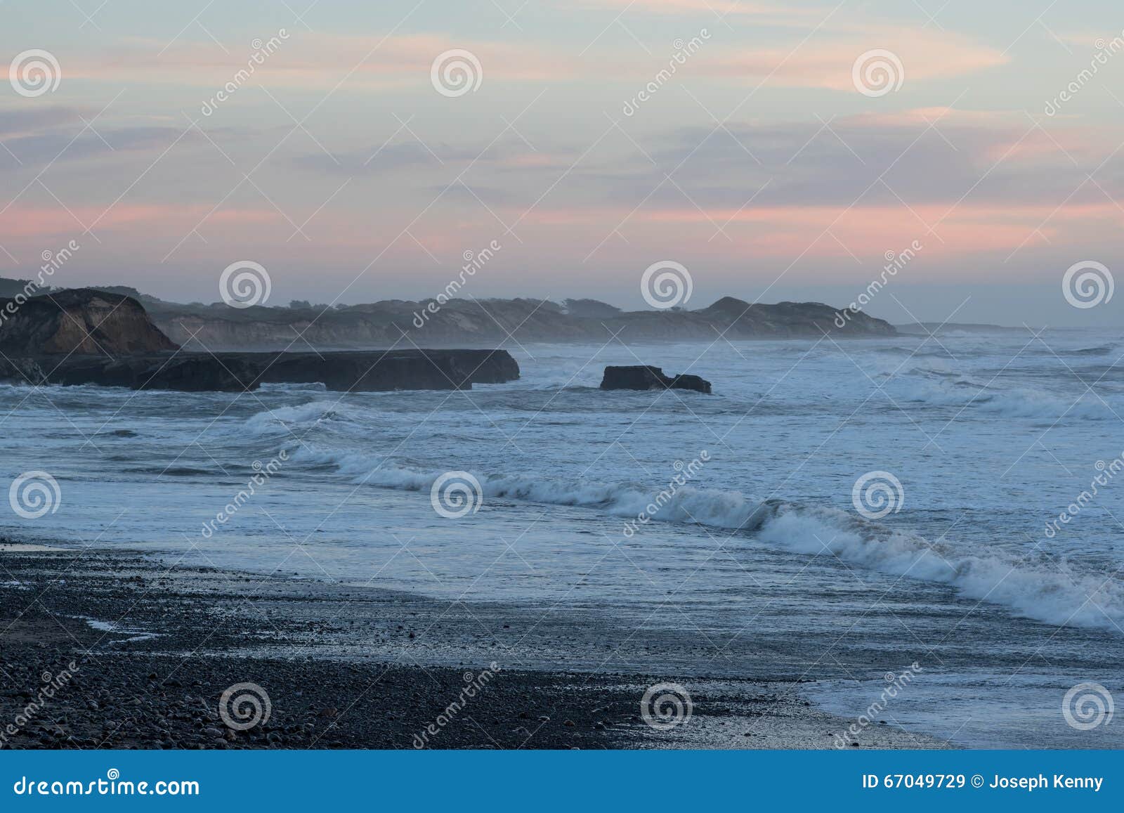 ano nuevo sunset