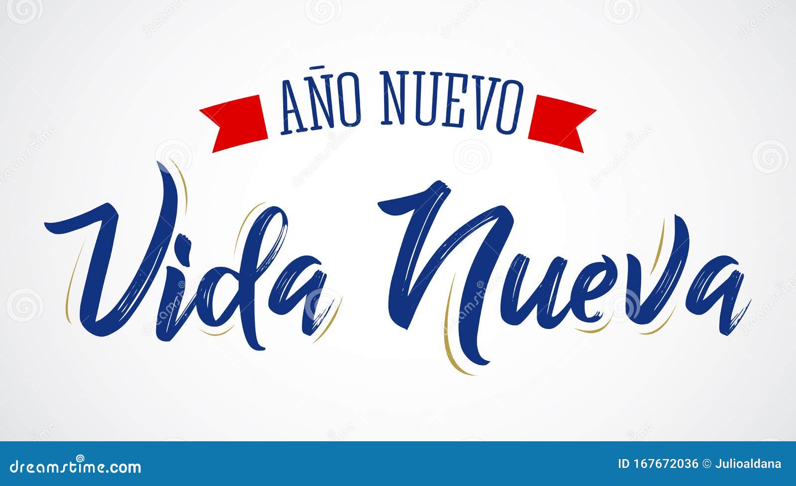 ano nuevo vida nueva, new year new life spanish text  .