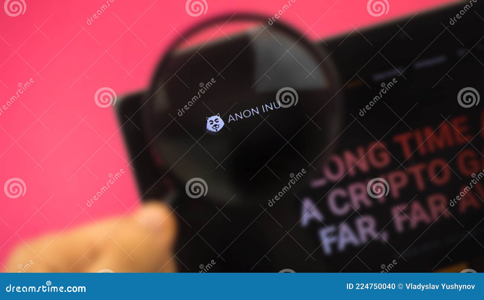 Anon Inu New Crypto Currency, Hacker Anonymous Digital Money Stock Photo -  Image of cryptocurrency, virtual: 224750040