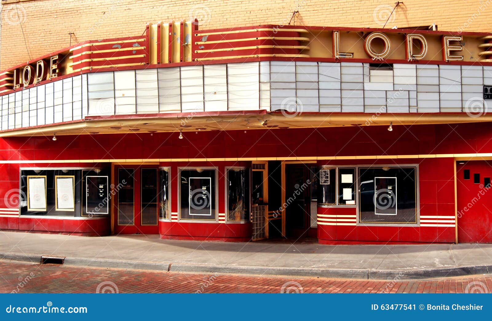 Another Movie Theater Closed Editorial Photo - Image of office