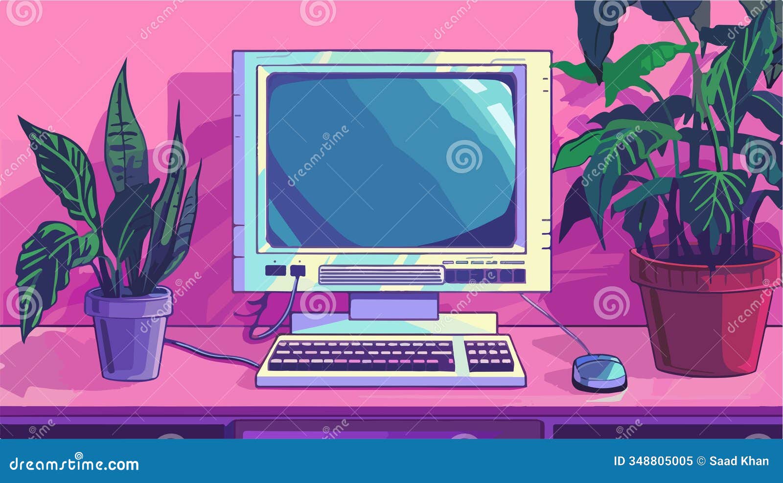 another retro software paint window interface, capturing the nostalgic aesthetic of early digital art.