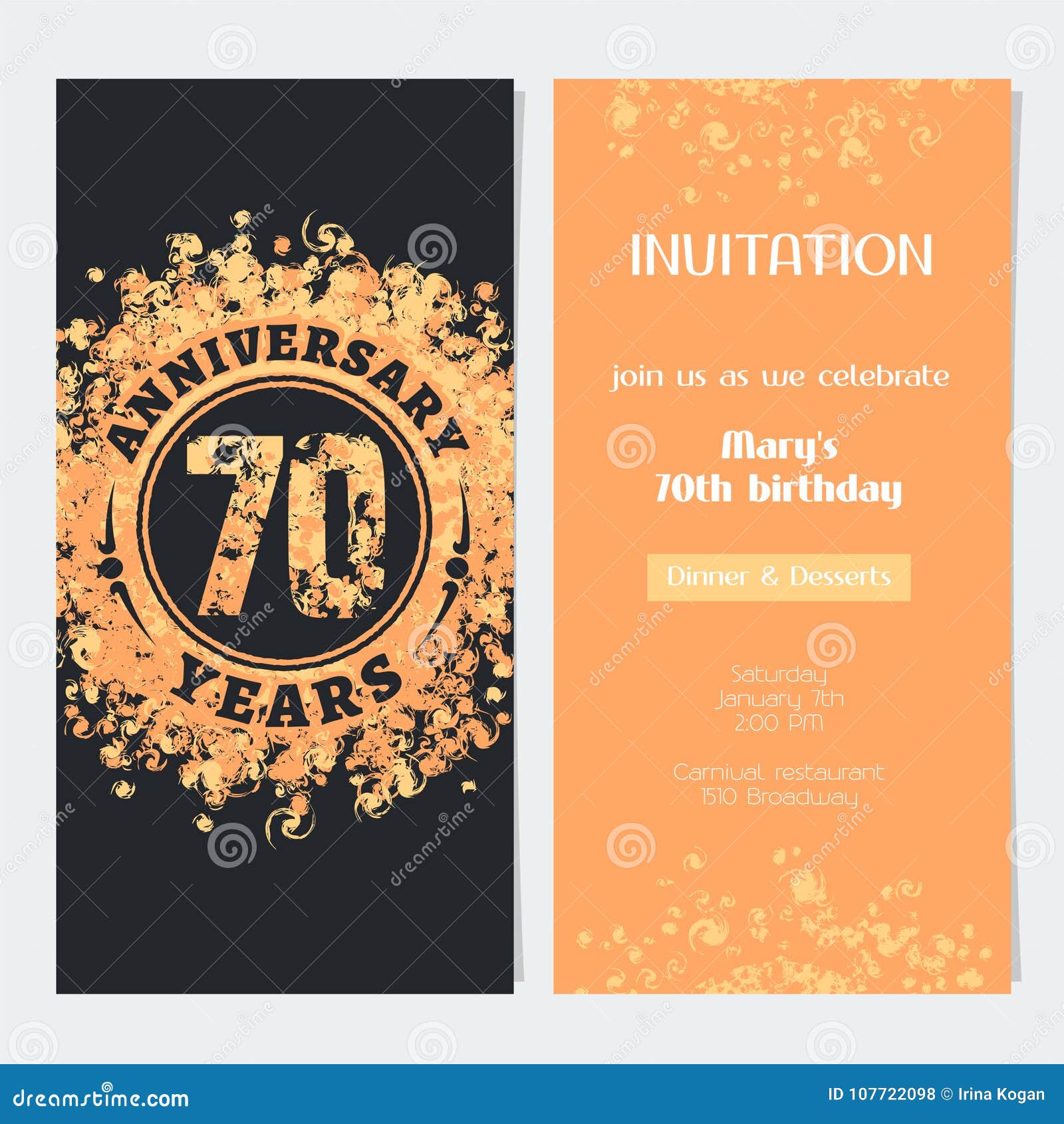 Sketch Pour Anniversaire 70 Ans