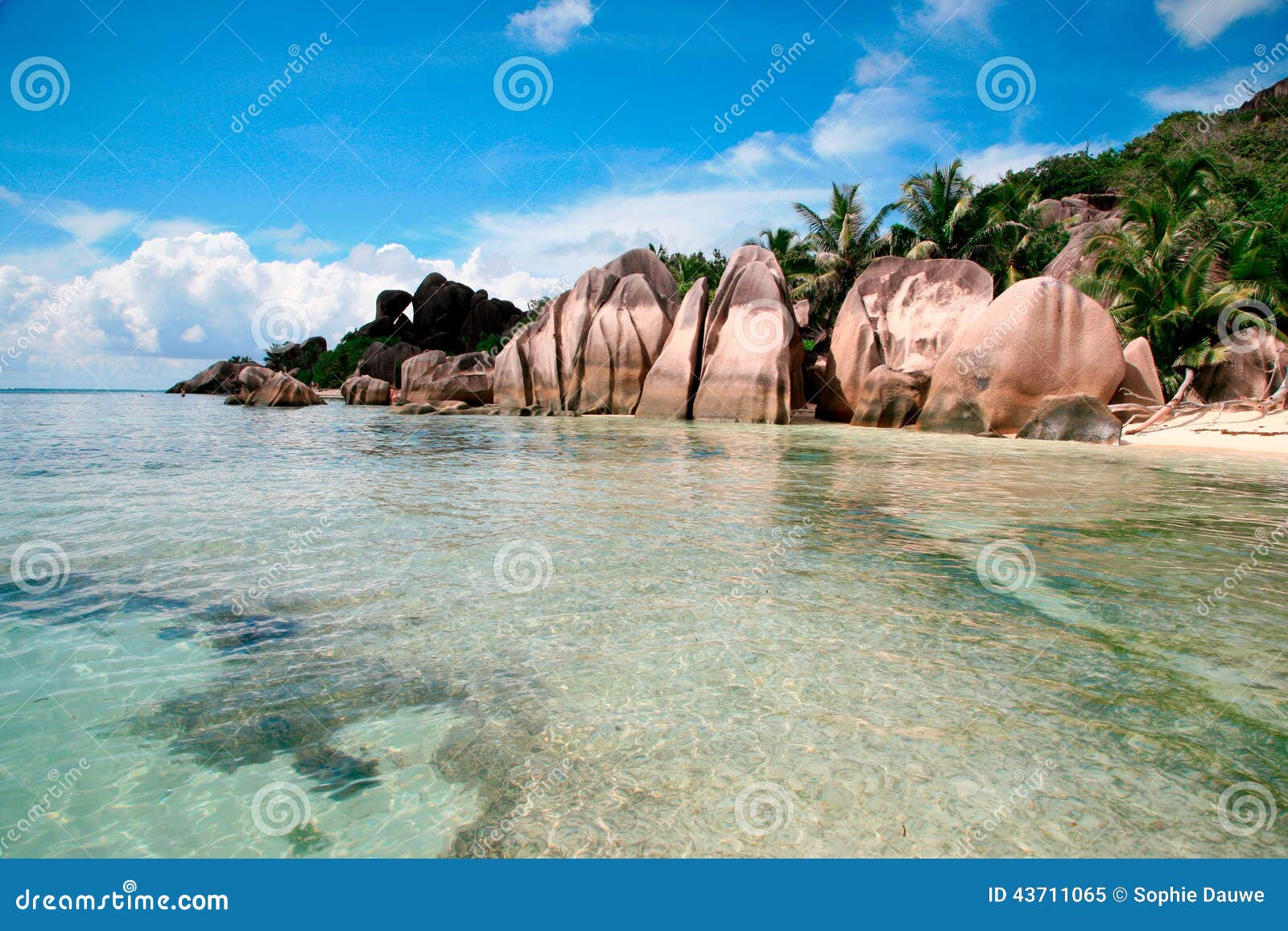 anse source d'argent beach, la digue island, seychelles