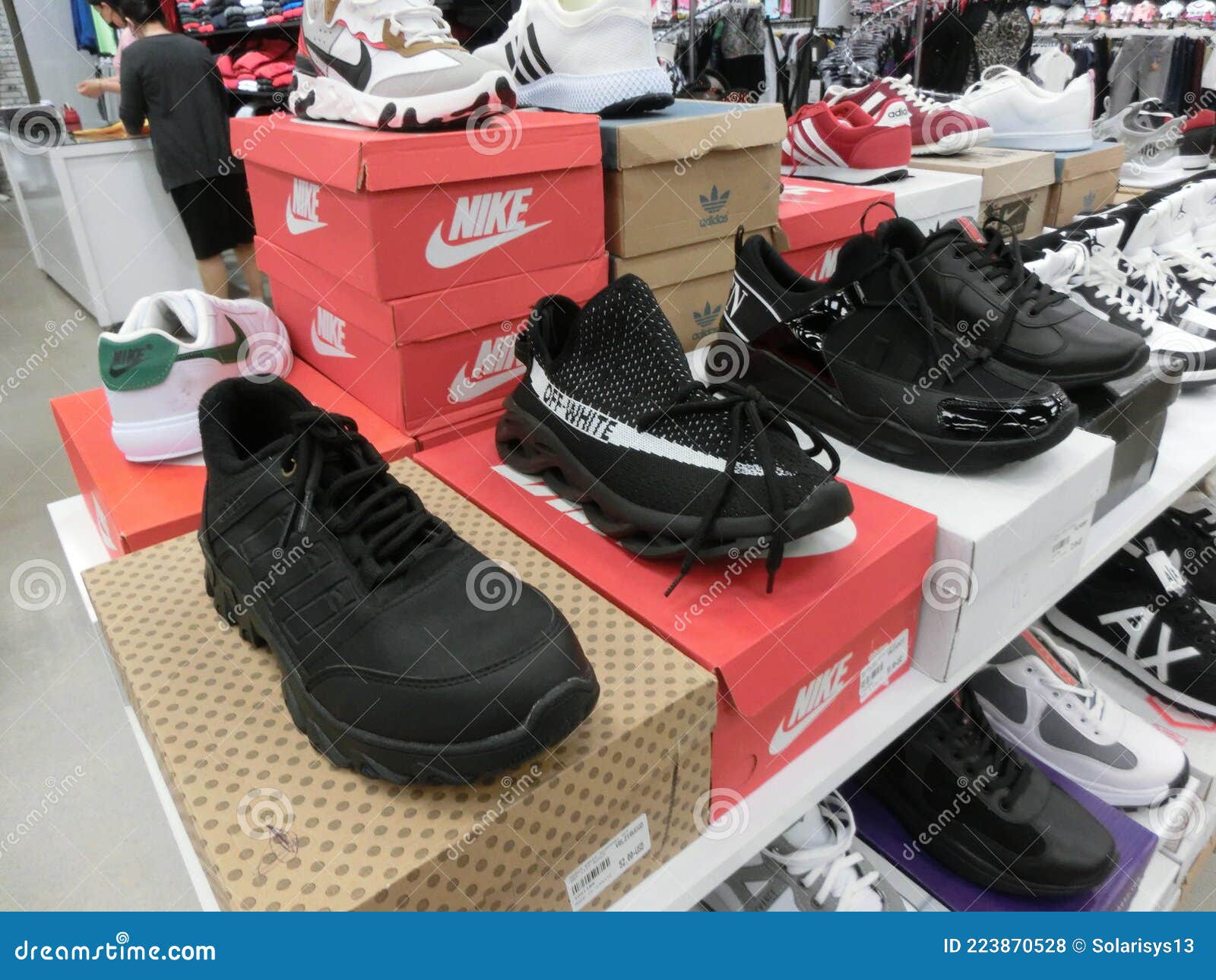 Antalya, Turkey - May 11, 2021: the Sneakers Nike at Shop at Antalya ...