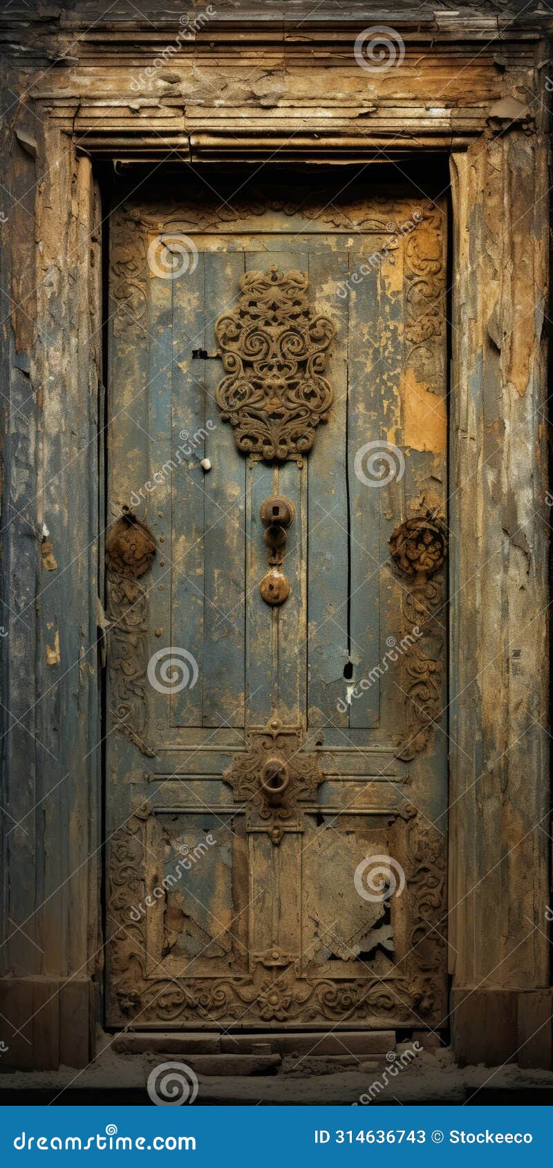 antanas sutkus: rustic still lifes of an old faded blue door