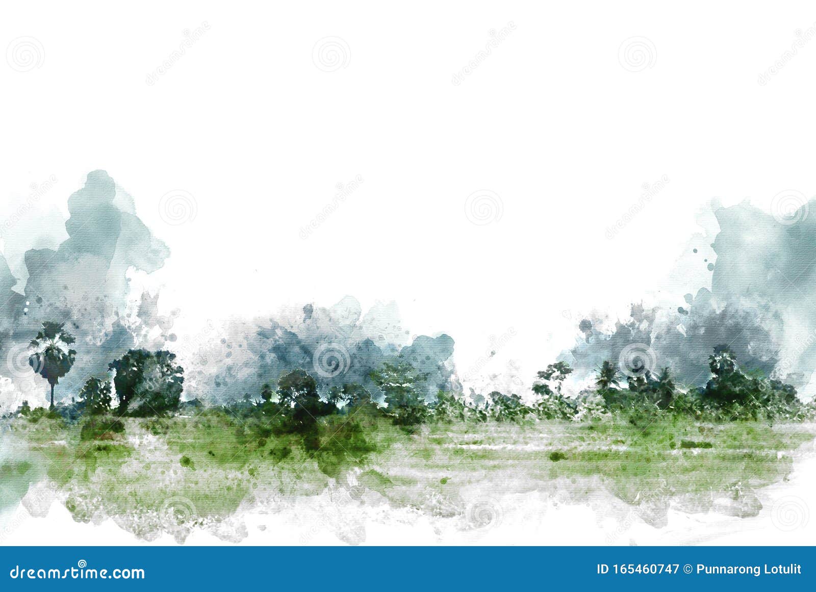 Antecedentes De Pintura De Ilustraciones De Acuarelas De árbol Abstracto Y  Paisajes De Campo Imagen de archivo - Imagen de colorido, gota: 165460747