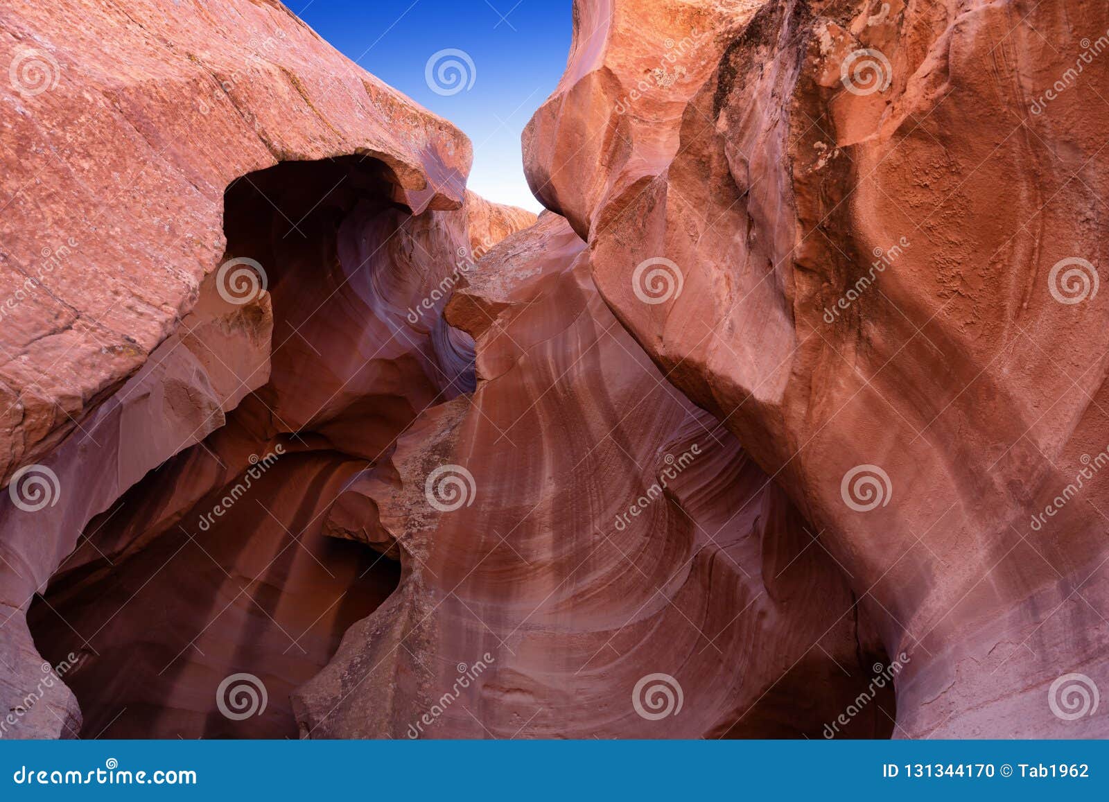 Antelope Canyon Rock Formation In Arizona Stock Photo Image Of Rock